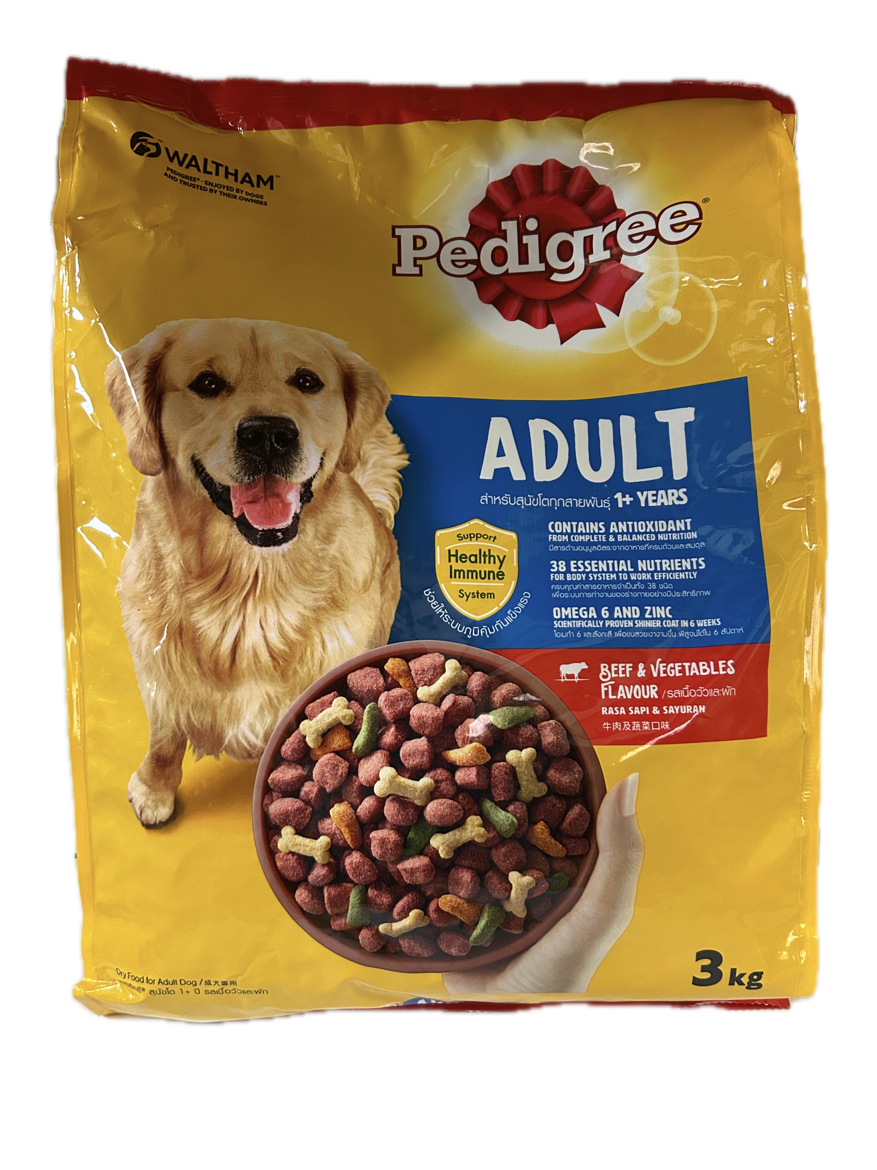 3K寶路乾糧成犬牛蔬  |商品介紹|寵物食品|瑪氏寵物