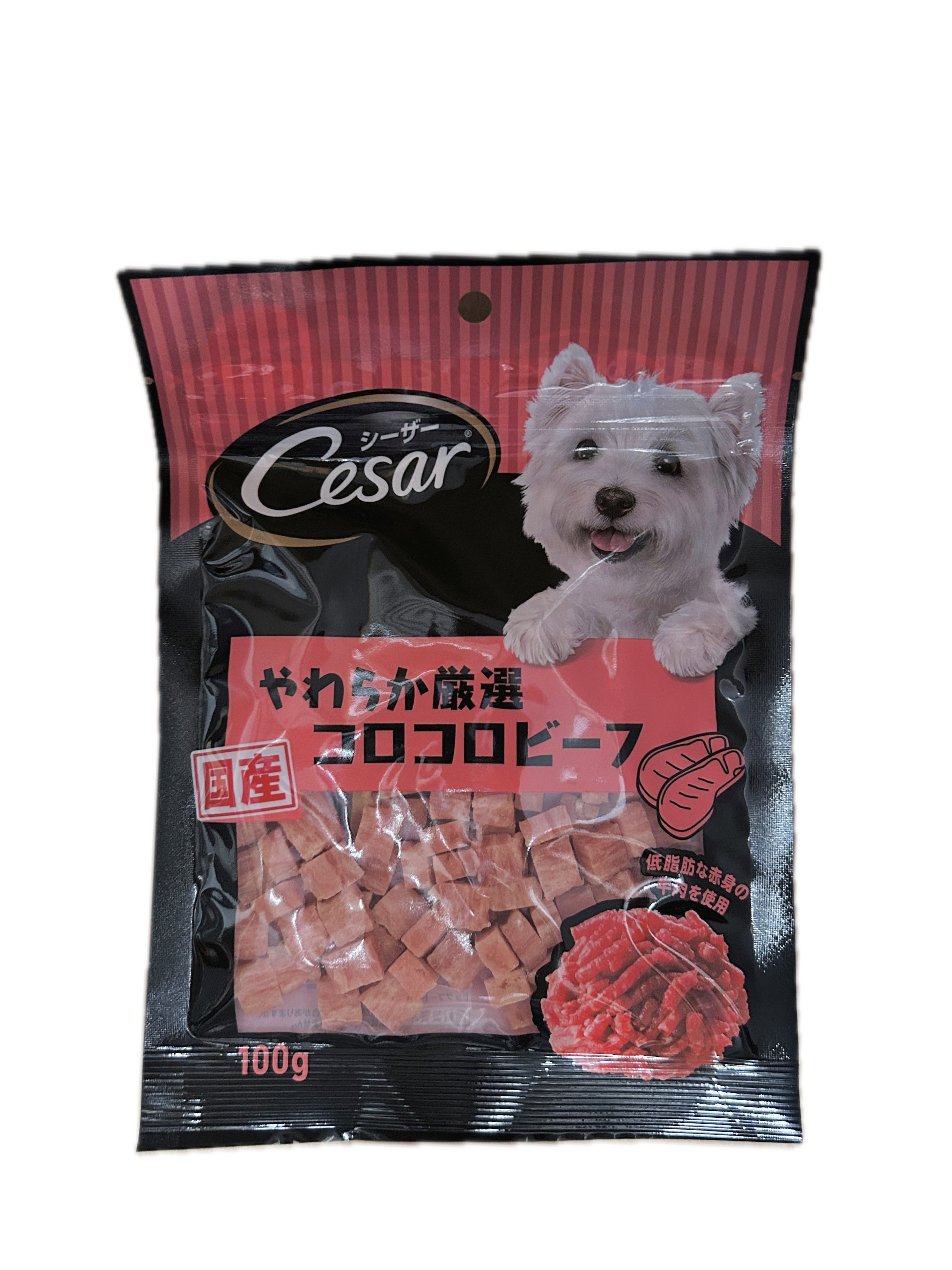 100G主廚嚴選香軟牛肉切塊  |商品介紹|寵物食品|瑪氏寵物
