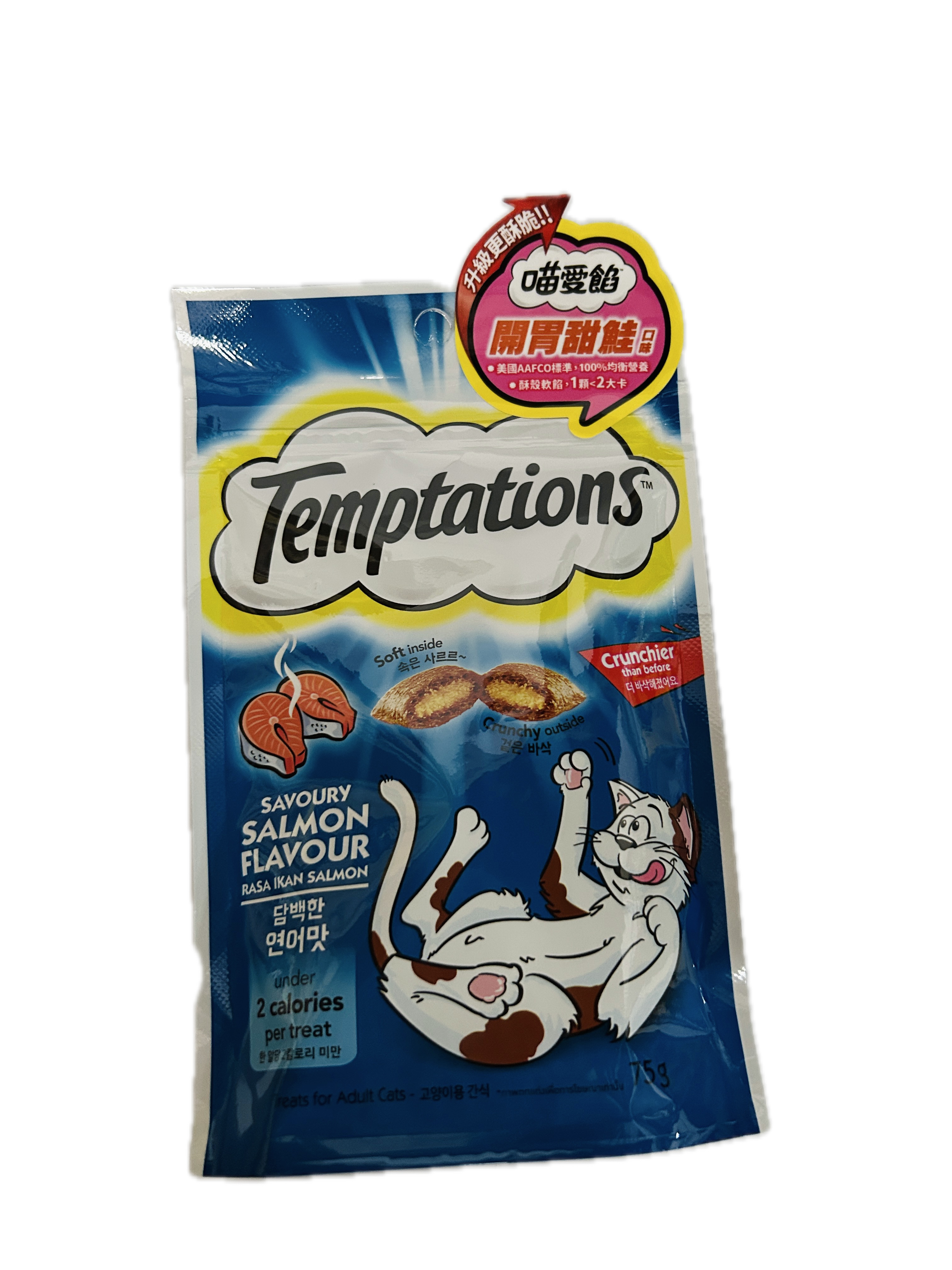 75G貓餡餅開胃甜鮭  |商品介紹|寵物食品|瑪氏寵物