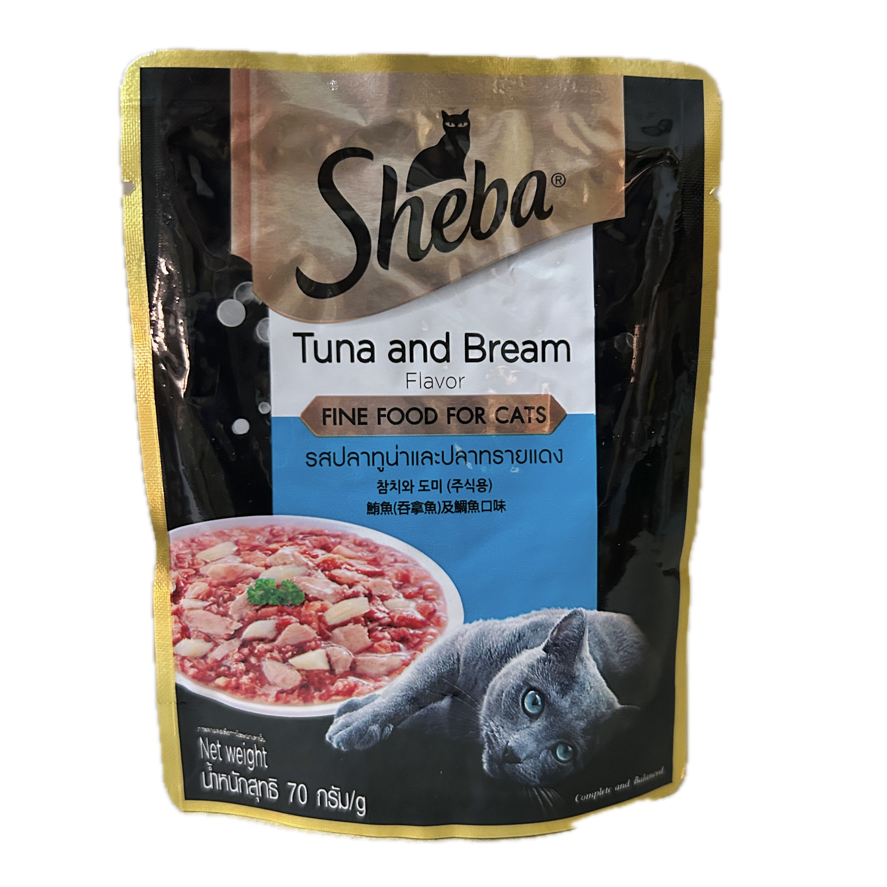 70GSHEBA鮮饌包鮪魚及鯛魚  |商品介紹|寵物食品|瑪氏寵物