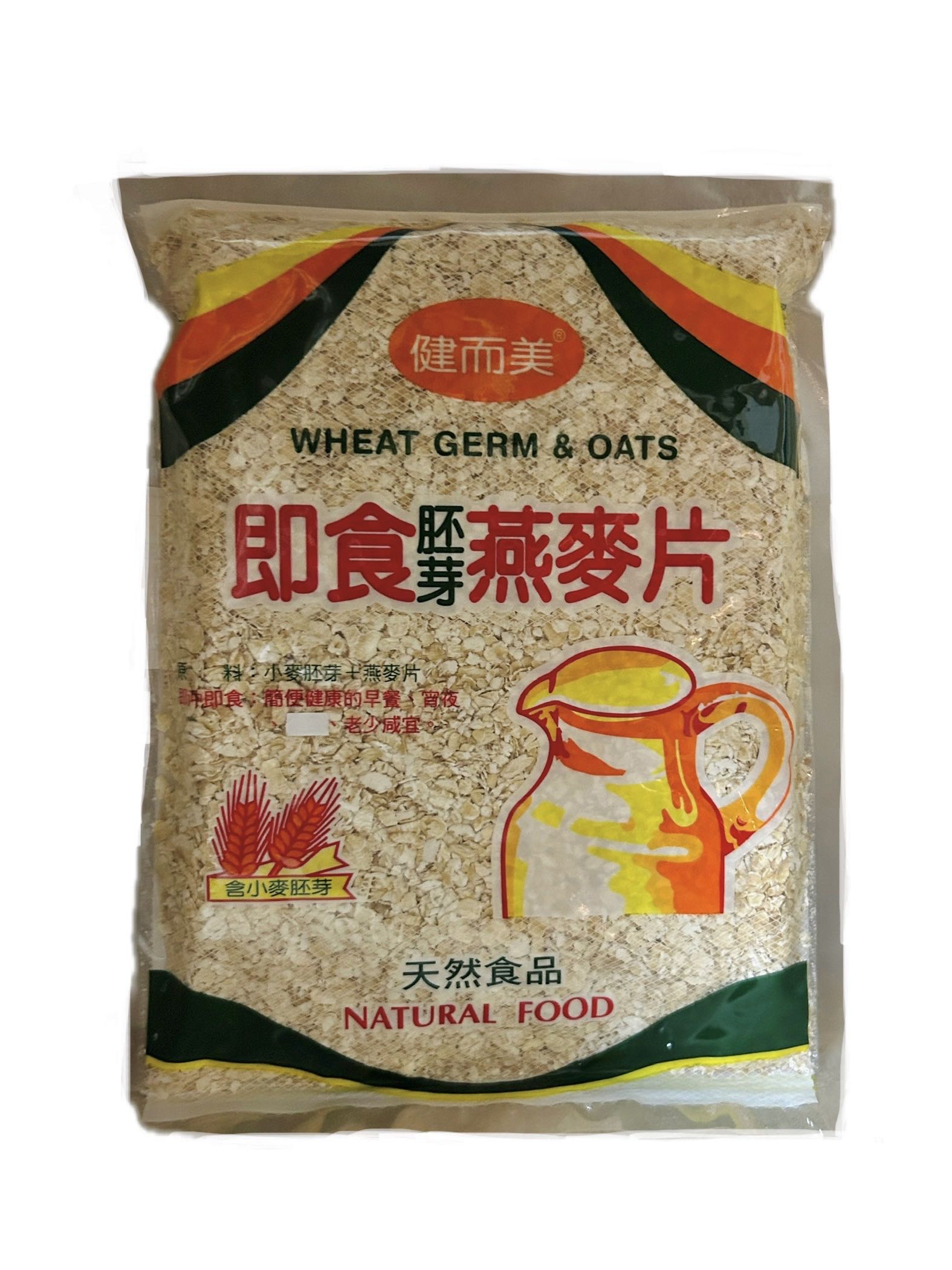300G健而美胚芽即食燕麥片  |商品介紹|酒類&食品|健而美
