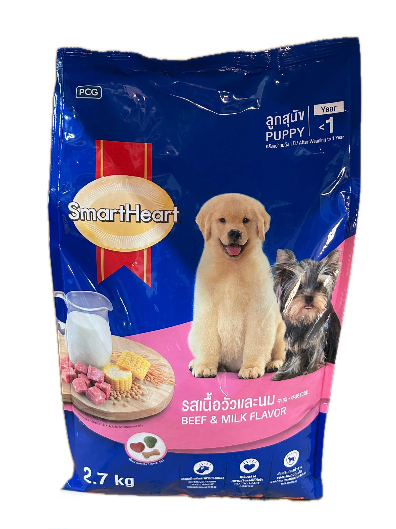 2.7KG慧心幼犬牛肉+牛奶  |商品介紹|寵物食品|好侶|慧心