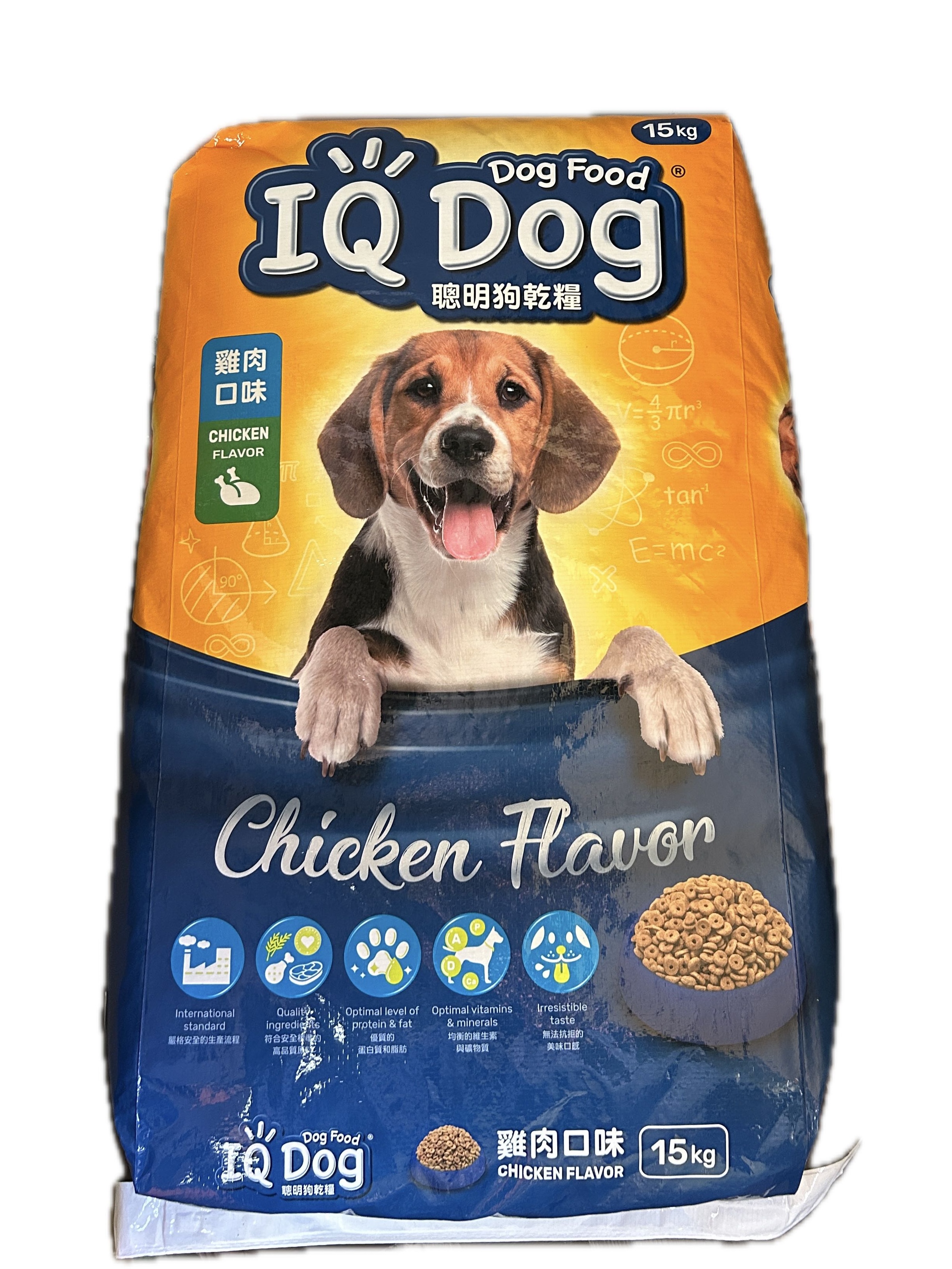 15KG IQ聰明犬成犬雞肉  |商品介紹|寵物食品|好侶|IQ聰明系列
