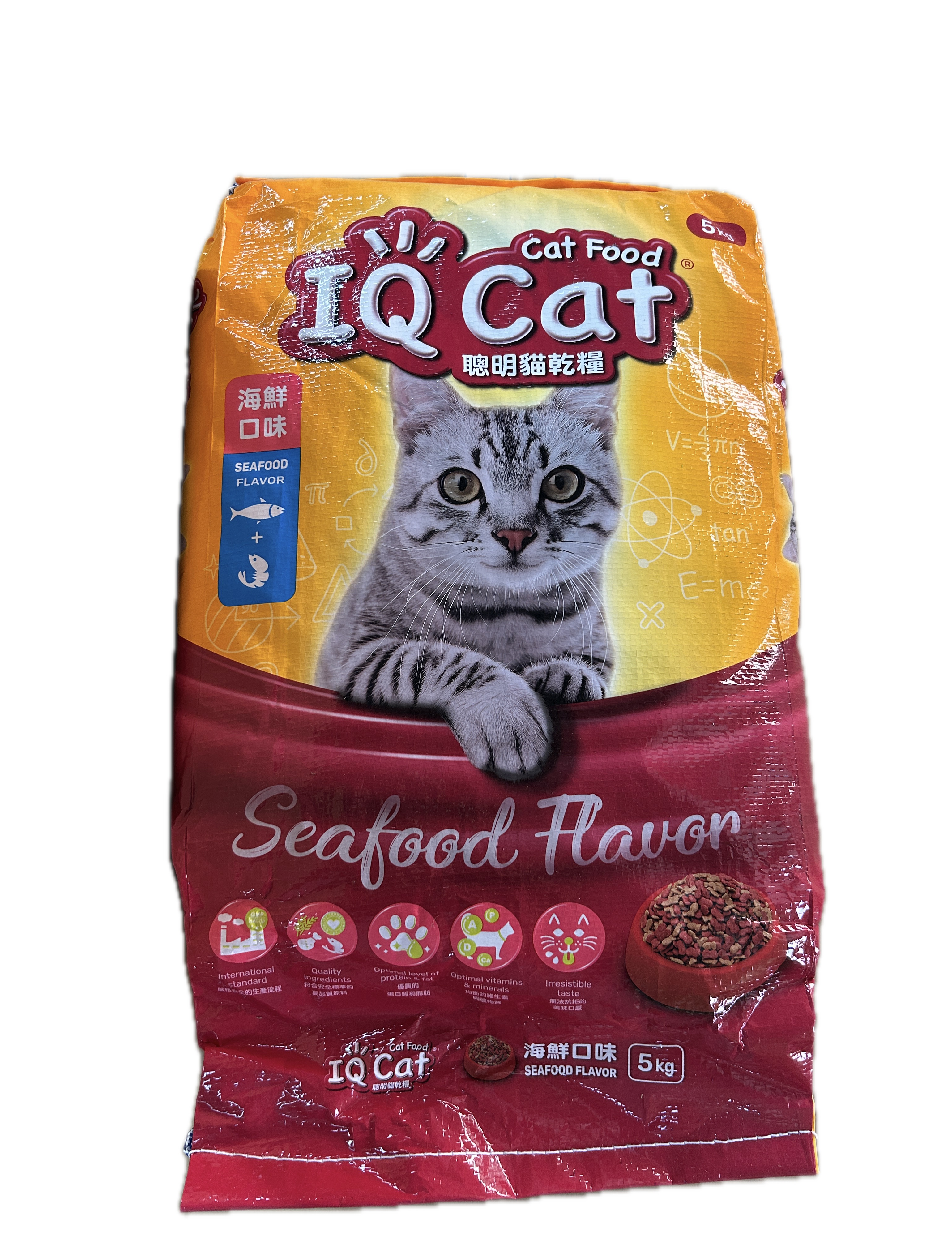 5KG IQ聰明貓糧成貓海鮮  |商品介紹|寵物食品|好侶|IQ聰明系列
