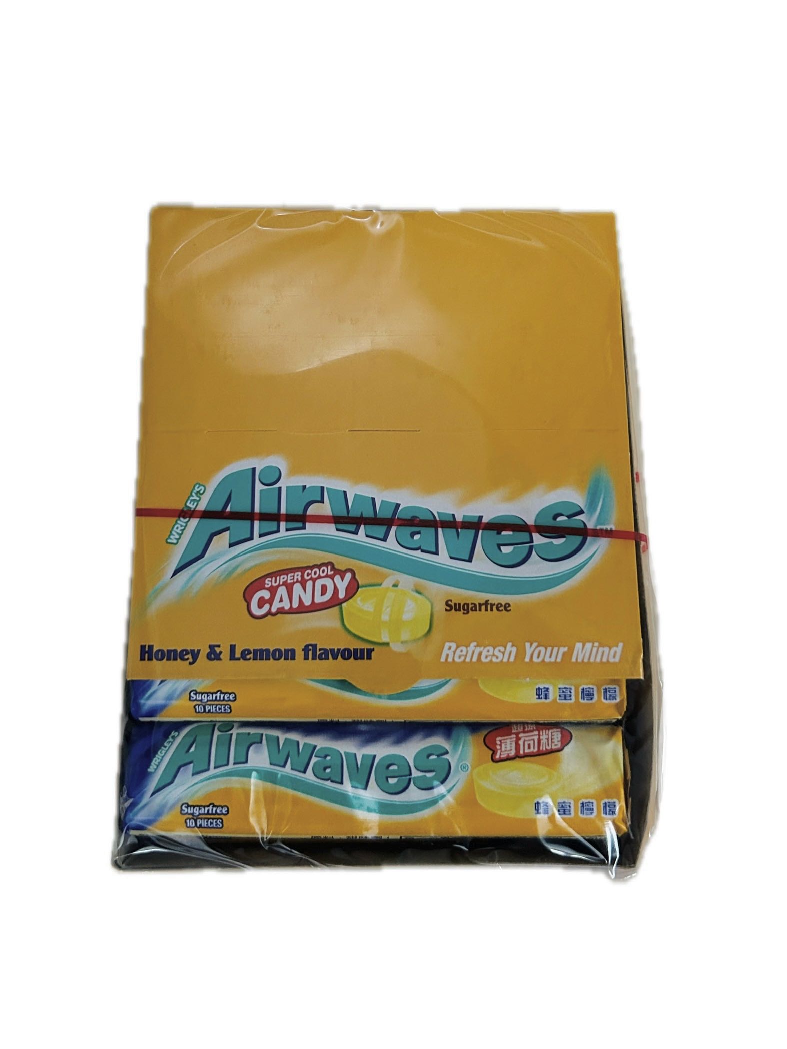 AW超涼糖蜂蜜檸檬10粒  |商品介紹|酒類&食品|留蘭香|Airwaves