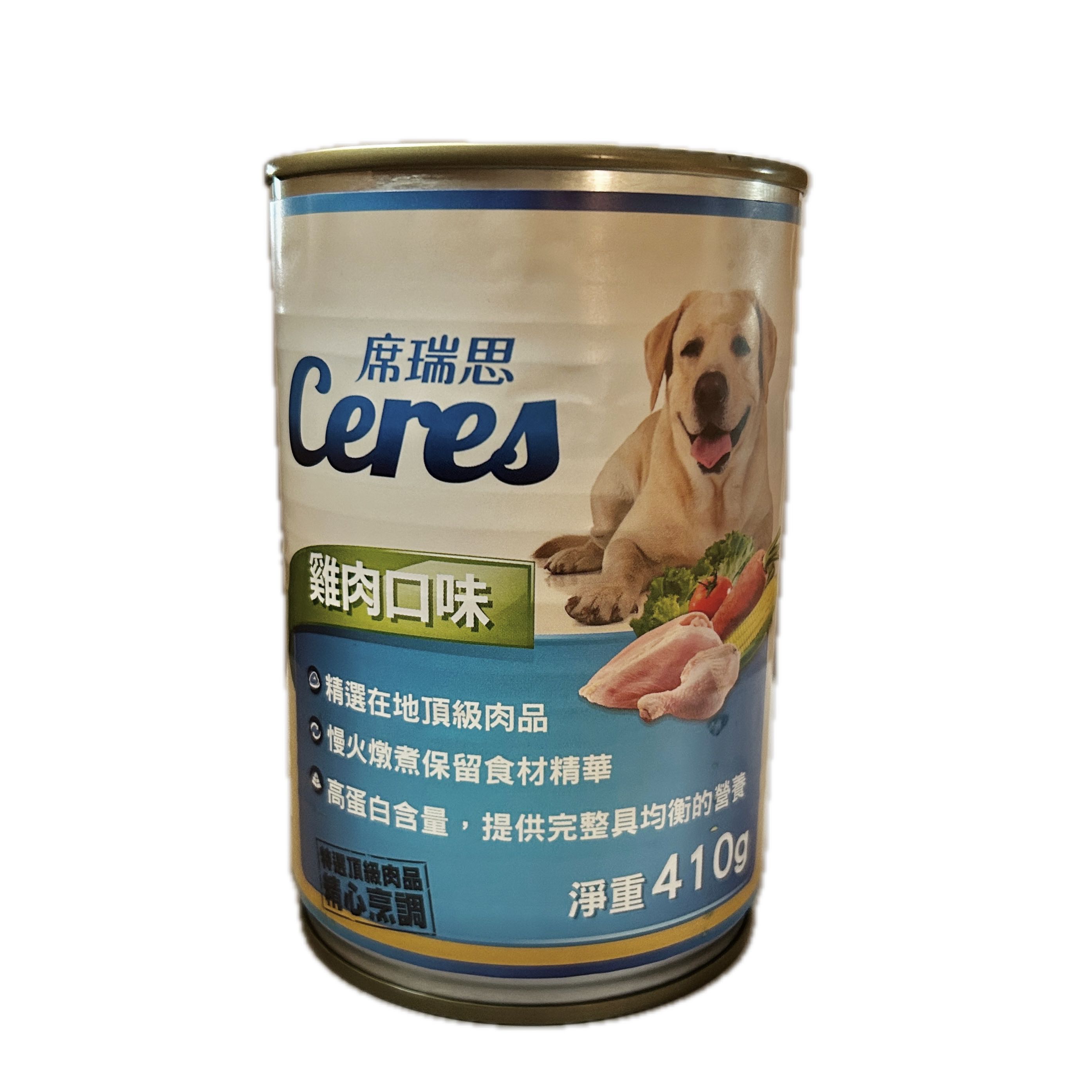 410G席瑞思犬罐─雞肉  |商品介紹|寵物食品|福壽|福壽寵物狗