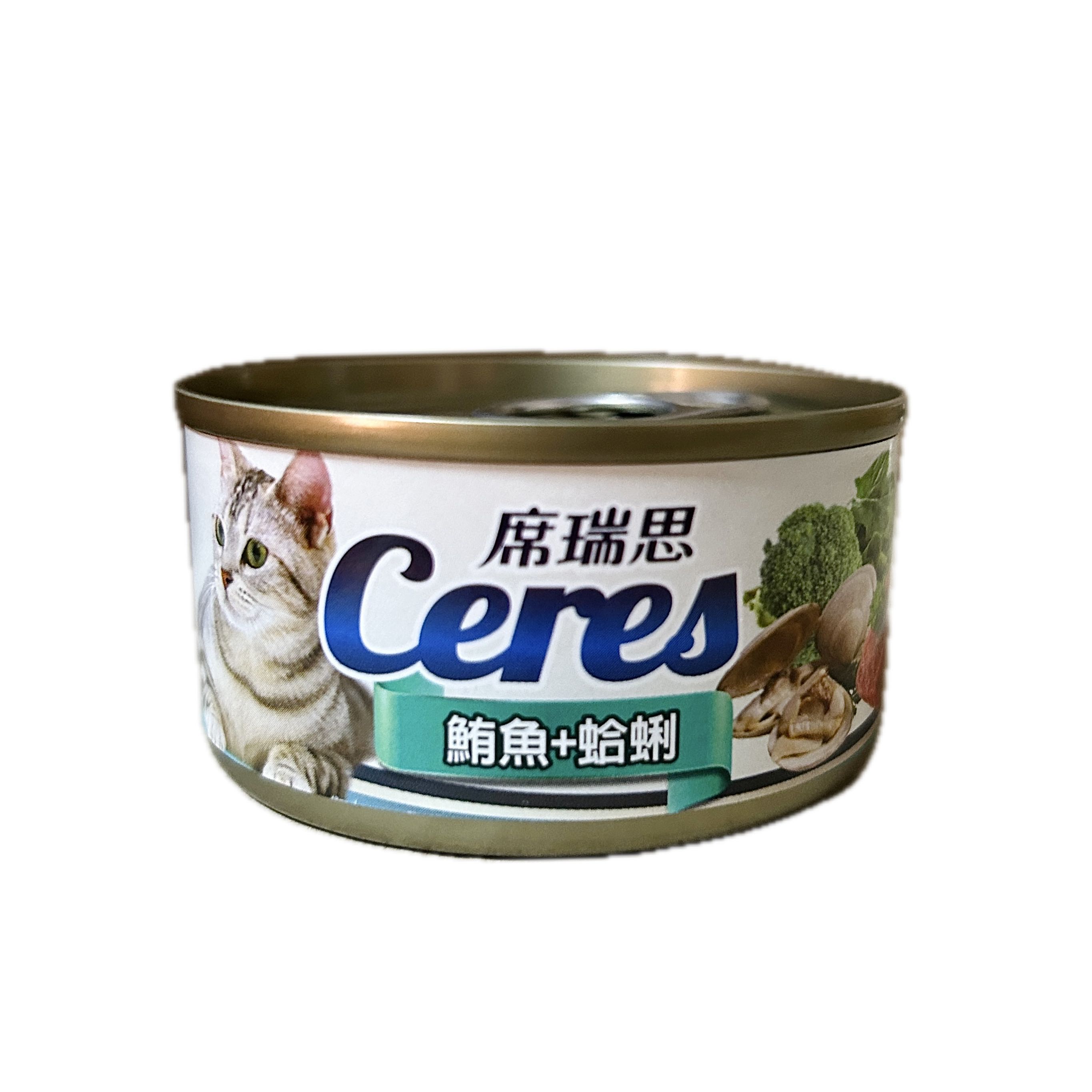 80G席瑞思貓湯罐鮪魚蛤蜊  |商品介紹|寵物食品|福壽|福壽寵物貓