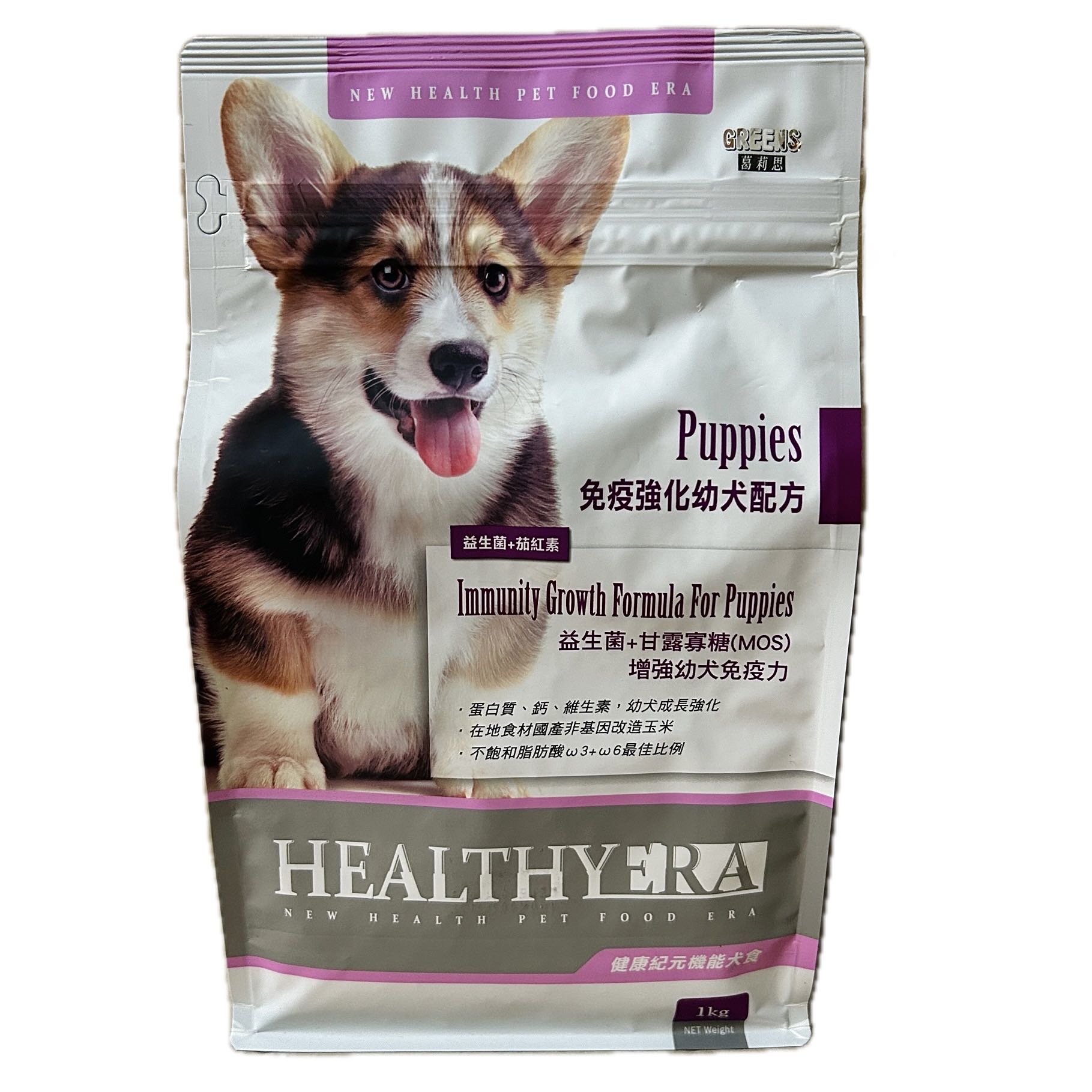 1KG健康紀元免疫強化幼犬  |商品介紹|寵物食品|福壽|福壽寵物狗