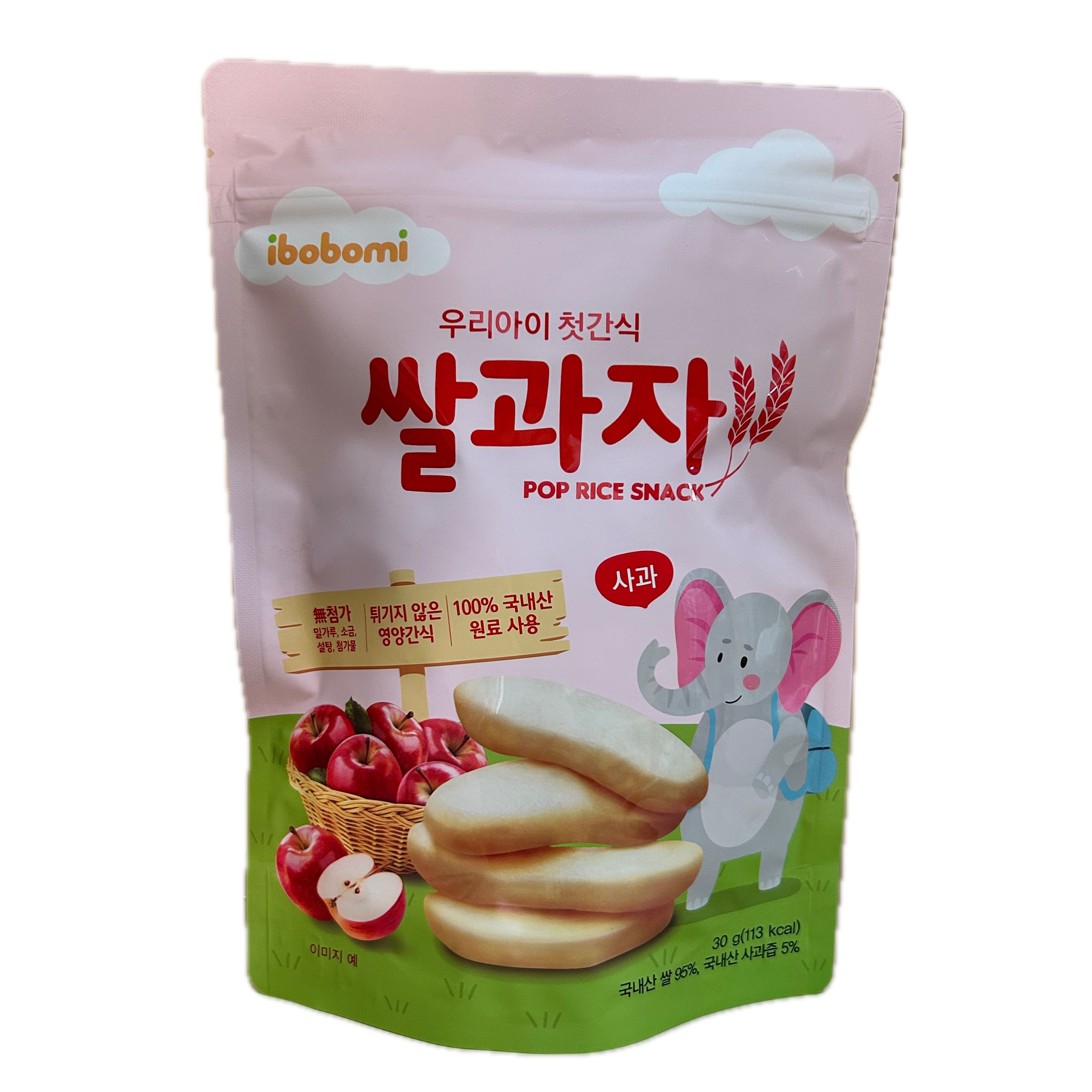 IBOBOMI嬰兒米餅蘋果  |商品介紹|嬰幼兒奶粉&食品|旺通|IBOBOMI