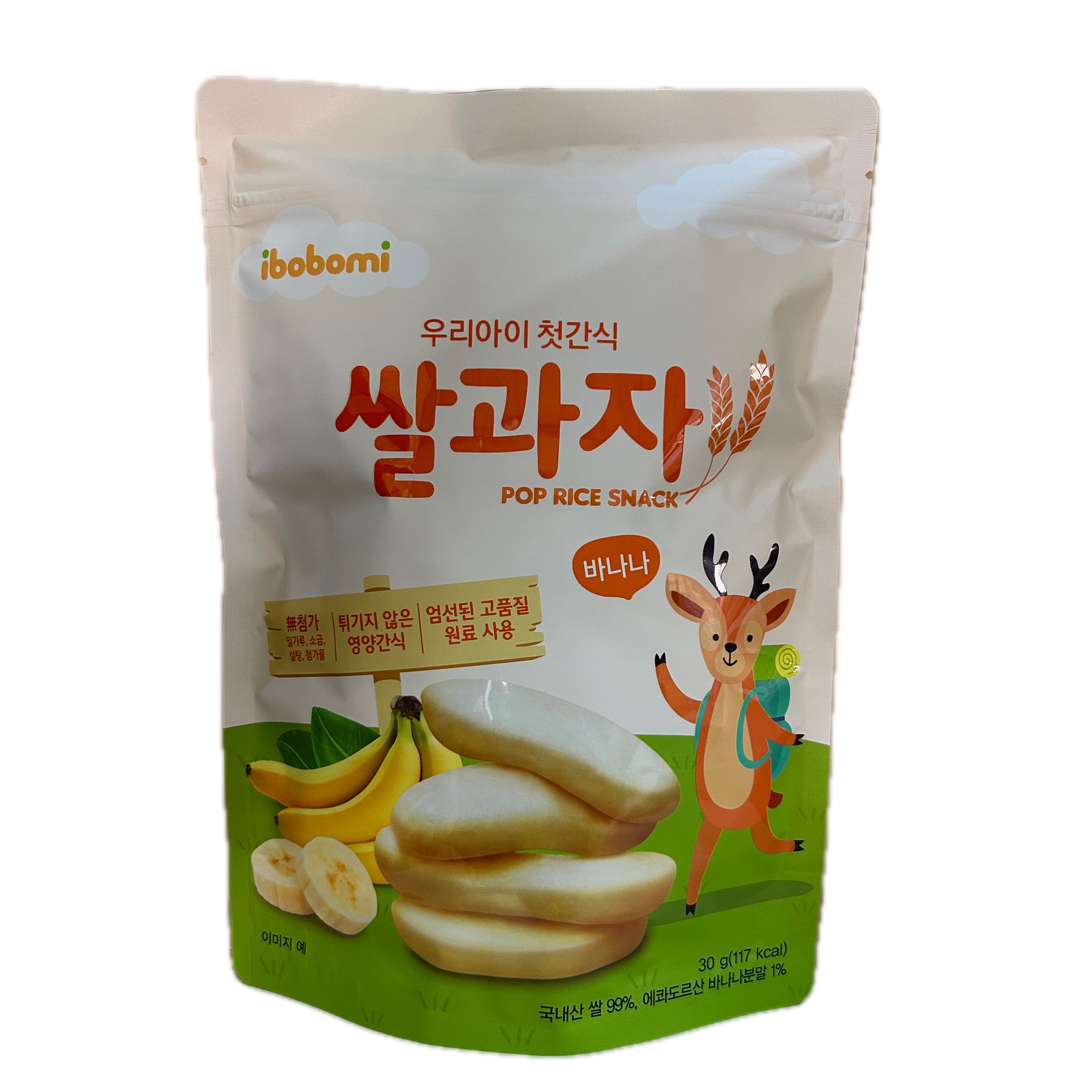 IBOBOMI嬰兒米餅香蕉