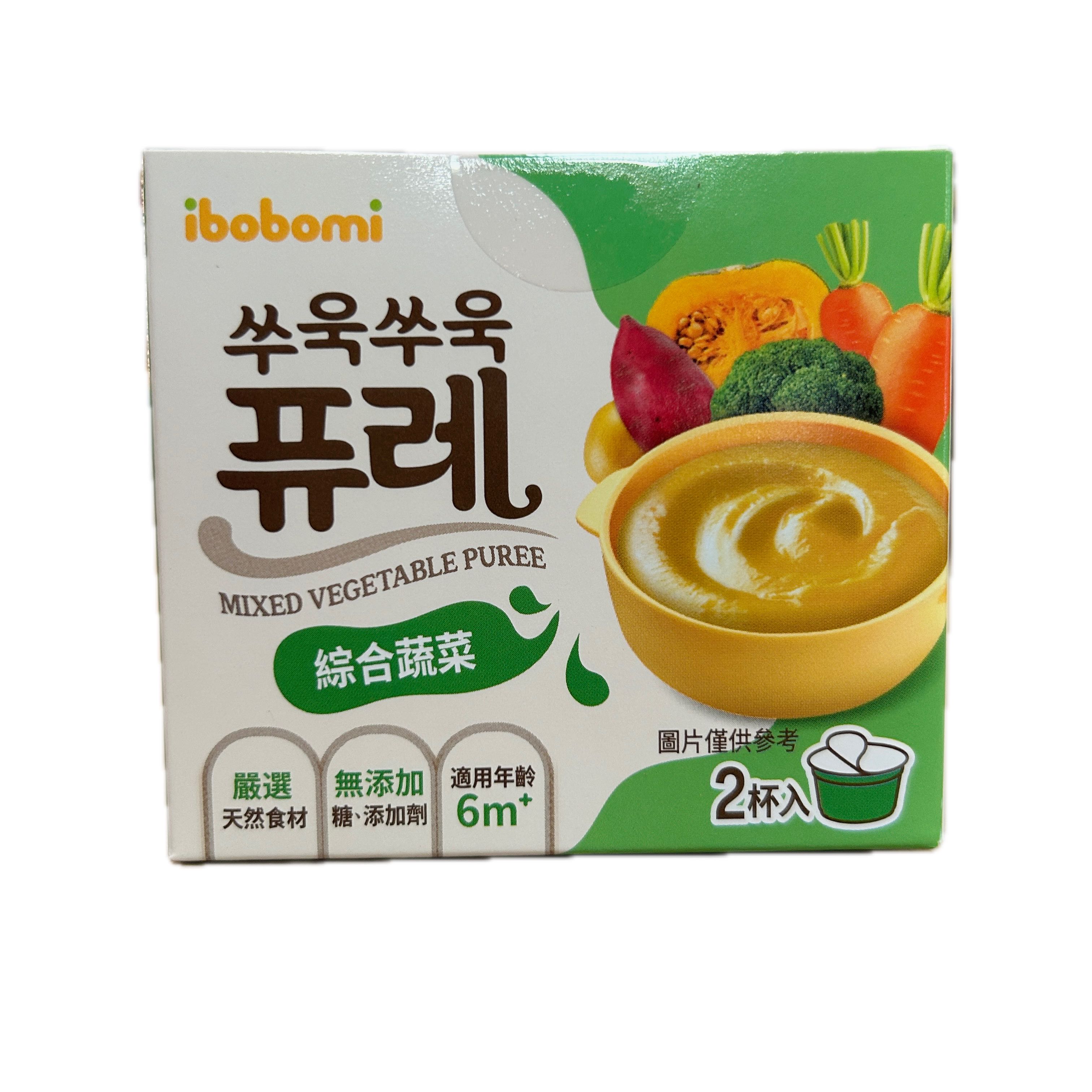 IBOBOMI綜合蔬菜寶寶泥