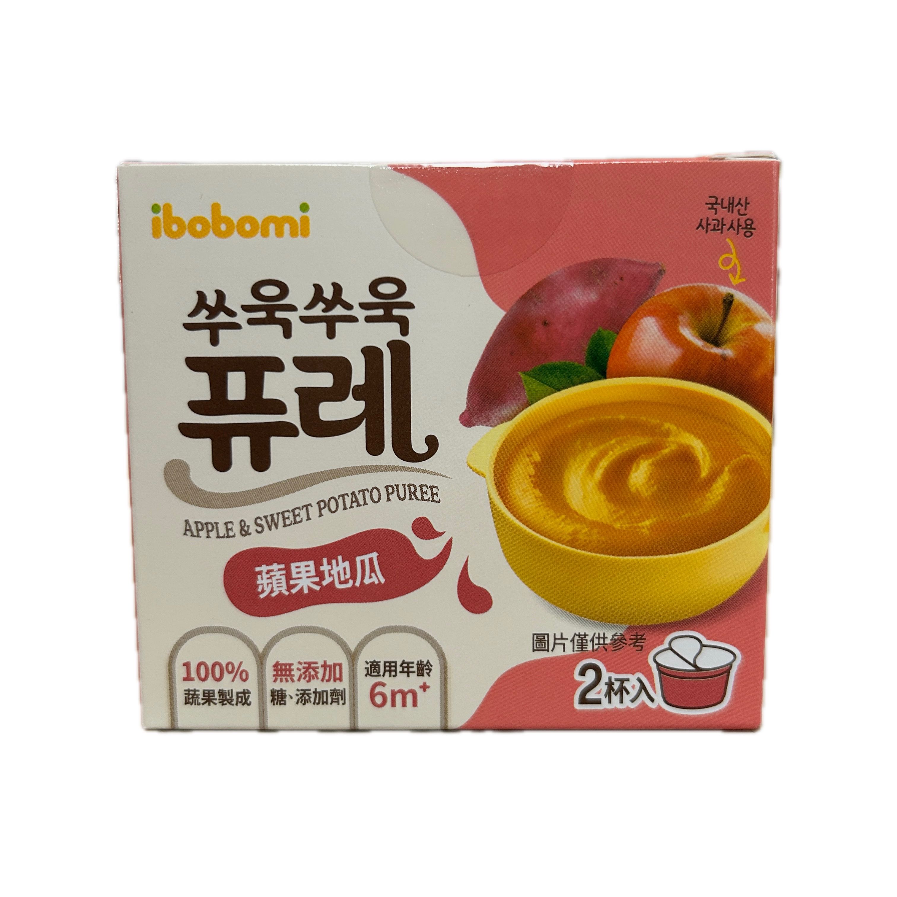 IBOBOMI蘋果地瓜寶寶泥  |商品介紹|嬰幼兒奶粉&食品|旺通|IBOBOMI