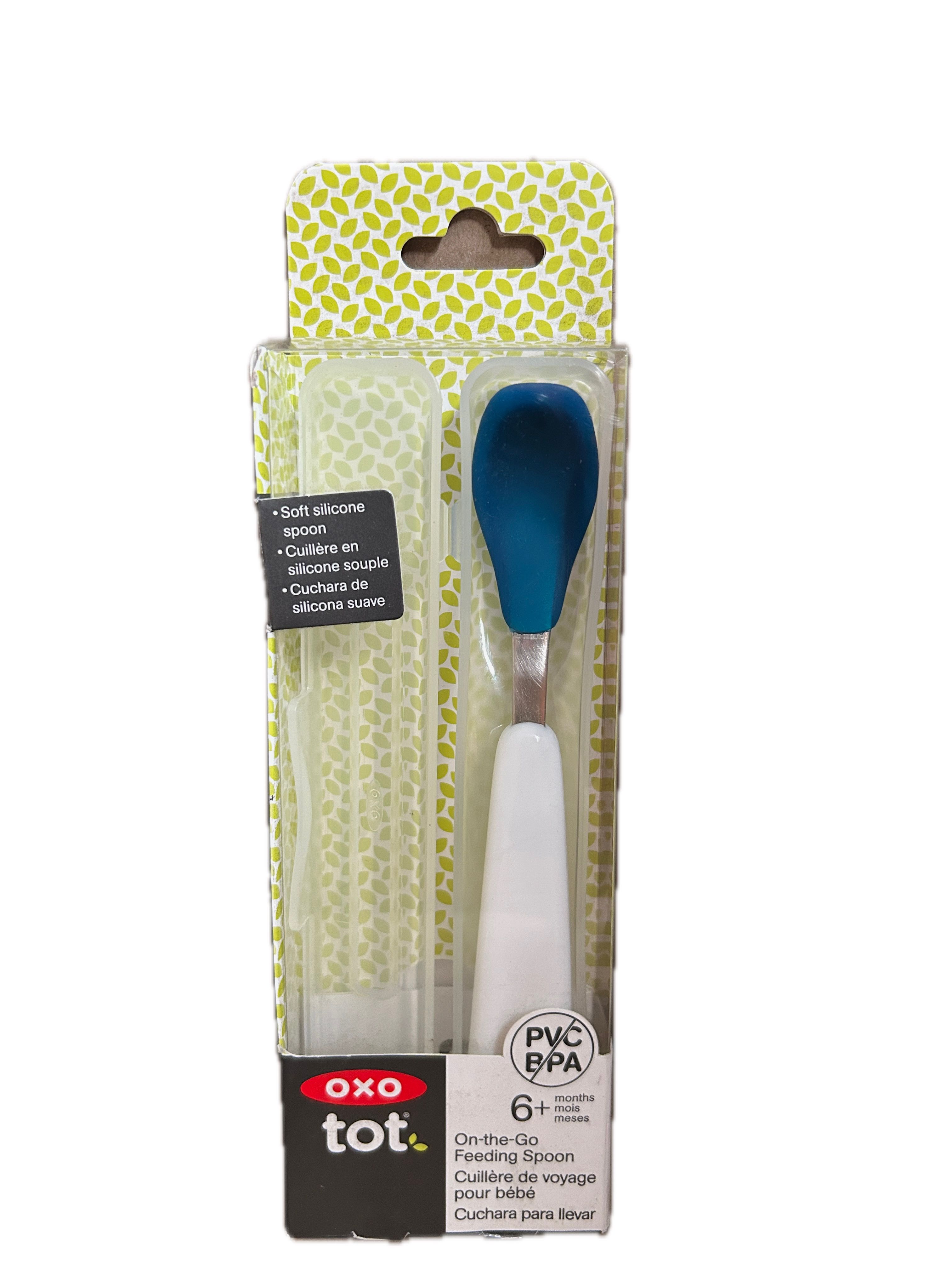 TOT隨行矽膠湯匙─海軍藍