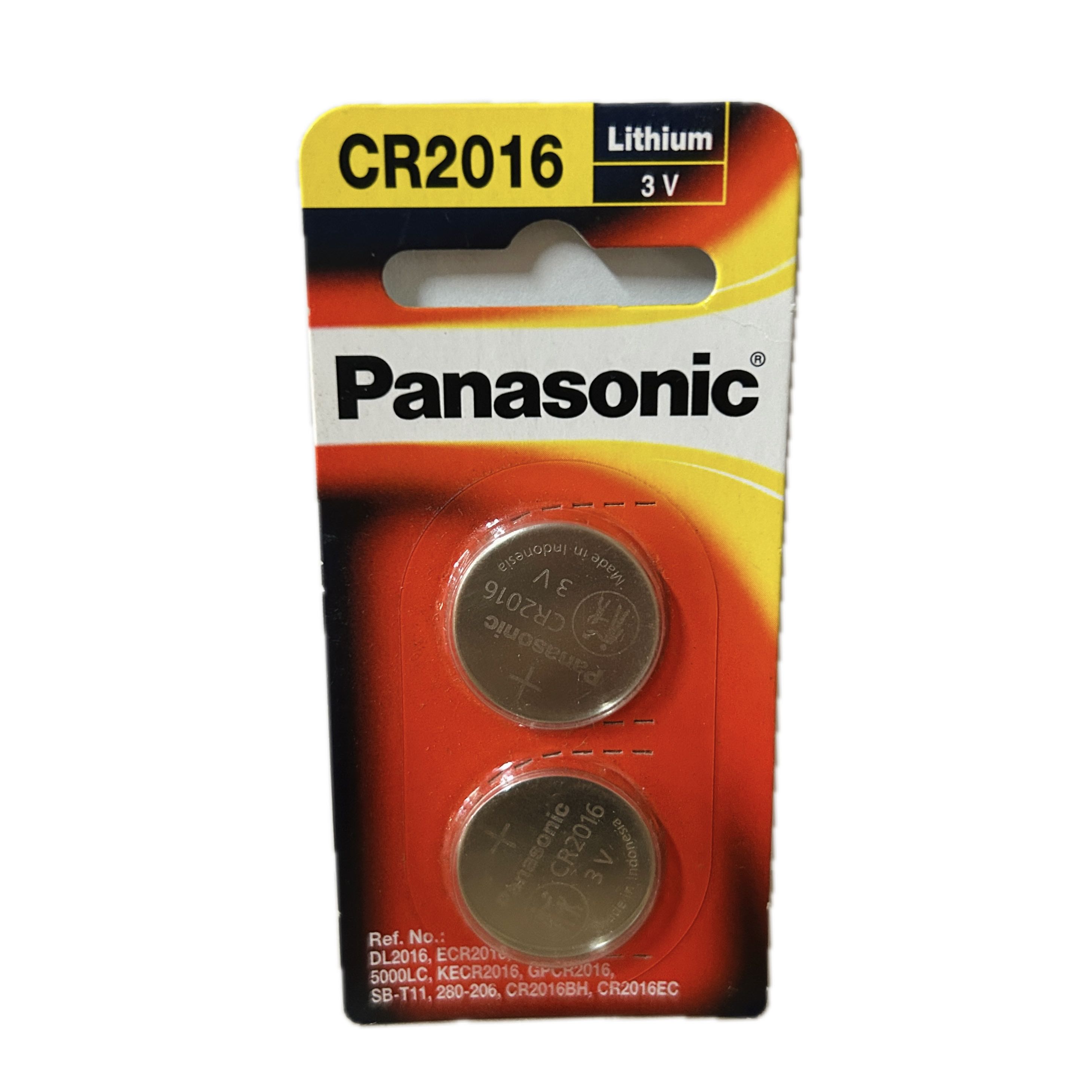 國際牌鋰鈕2入CR-2016TW