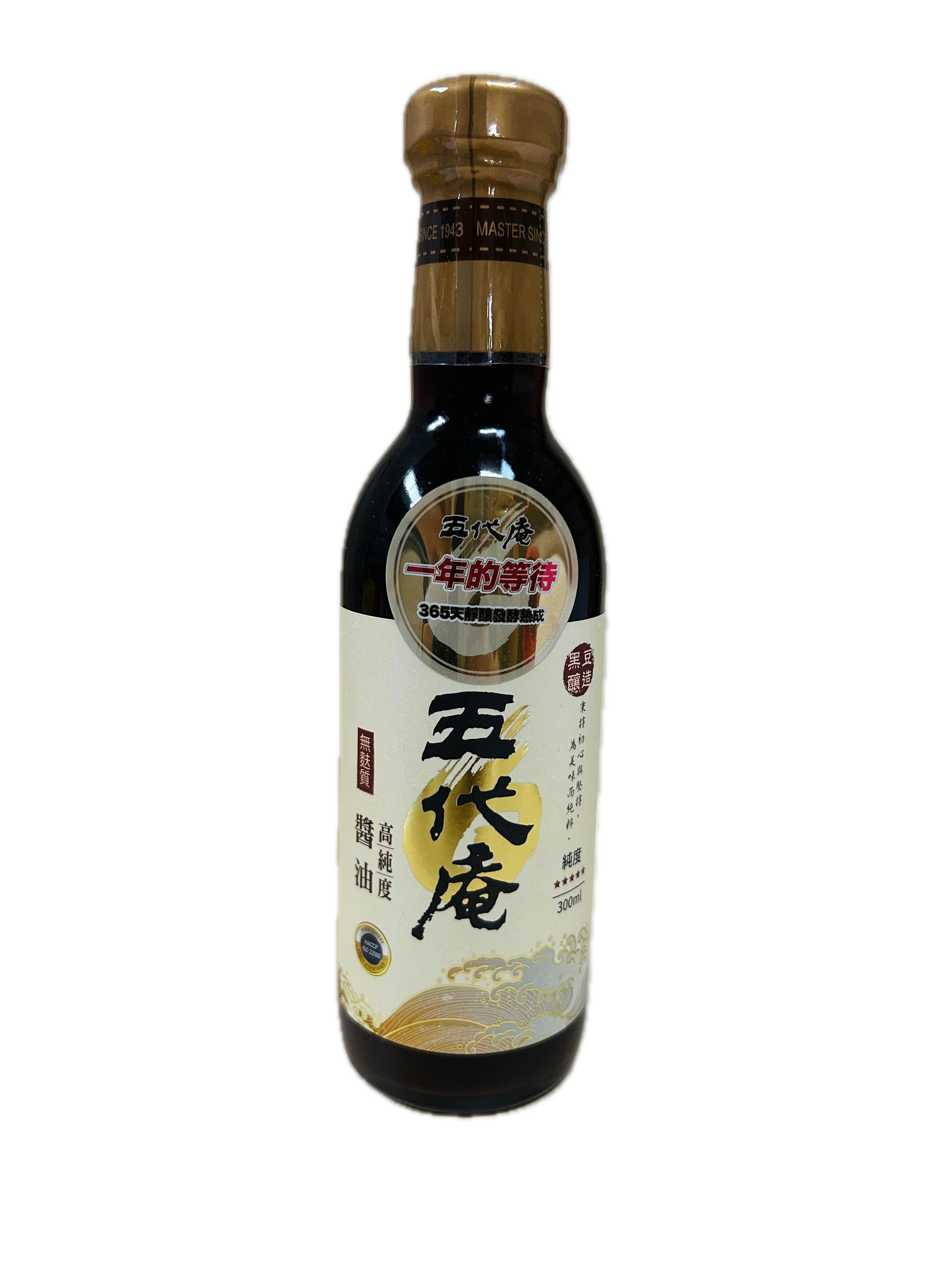 300ML狀元五代庵純醬油  |商品介紹|酒類&食品|狀元