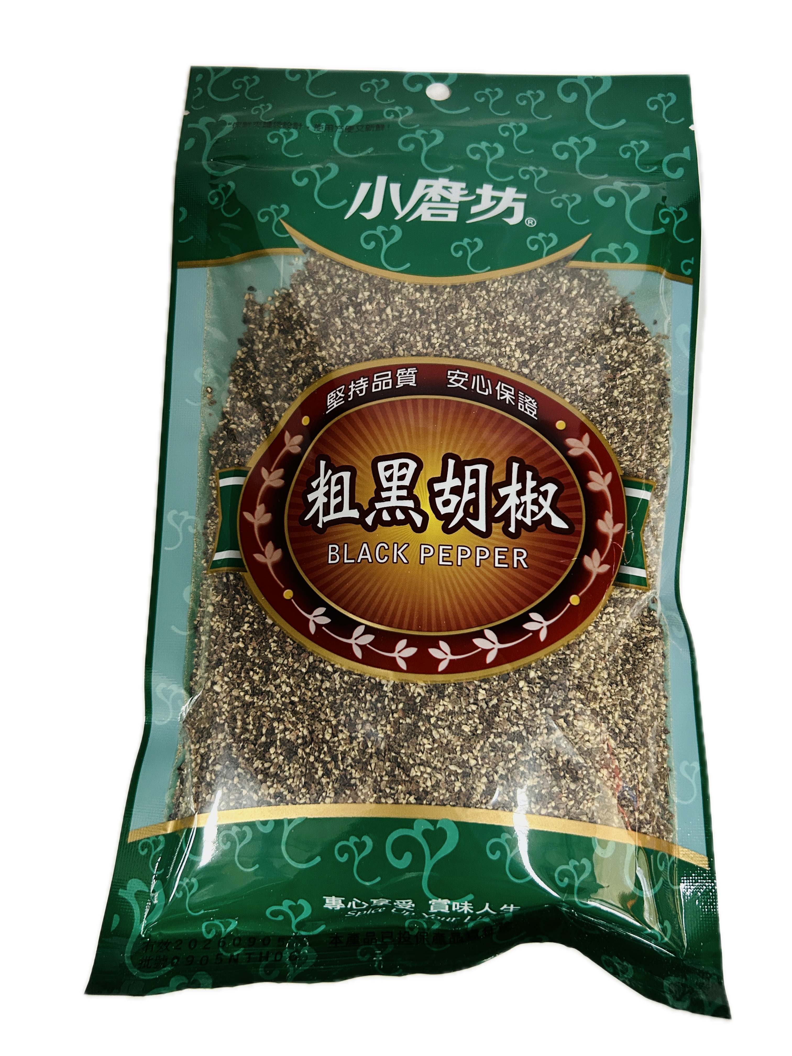 200G小磨坊粗黑胡椒包  |商品介紹|酒類&食品|小磨坊