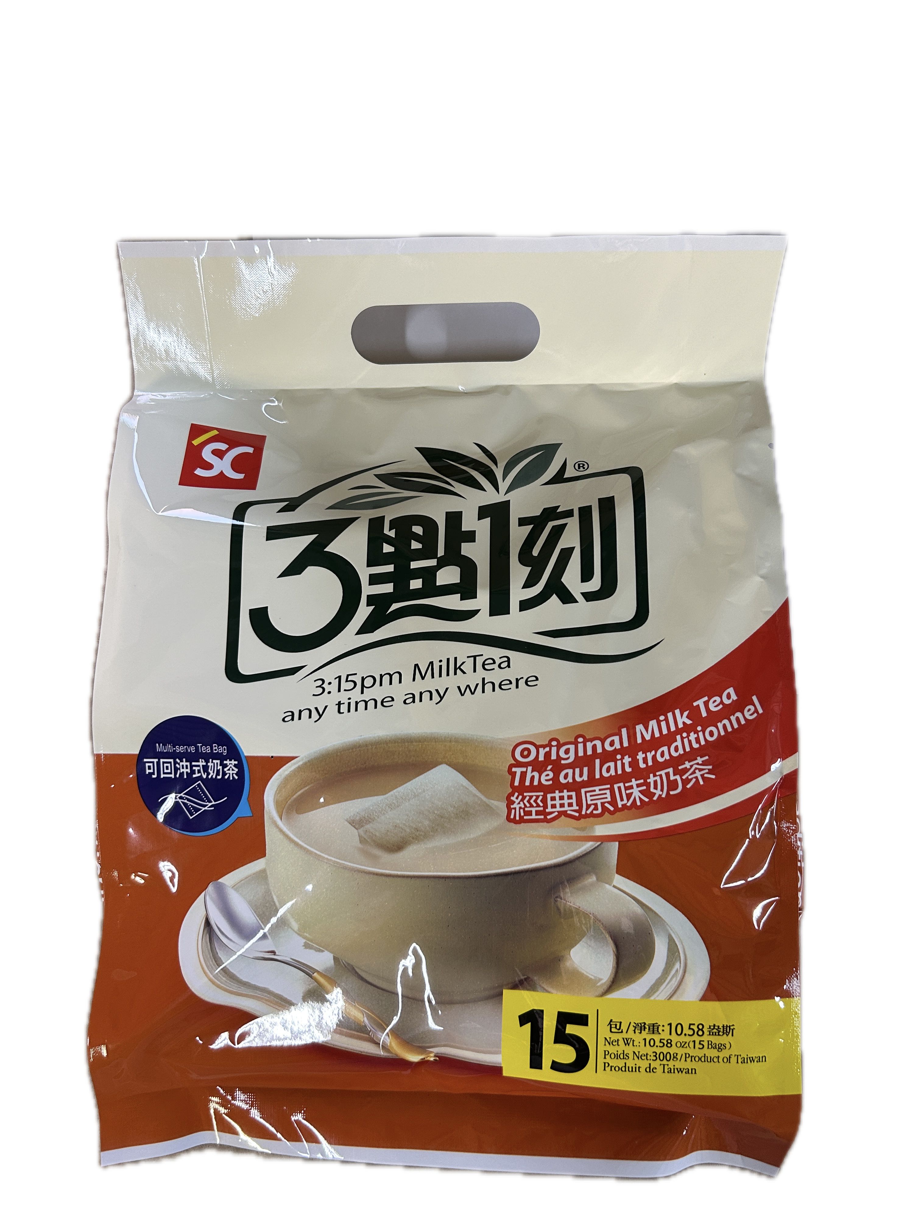 3:15 15入原味奶茶袋