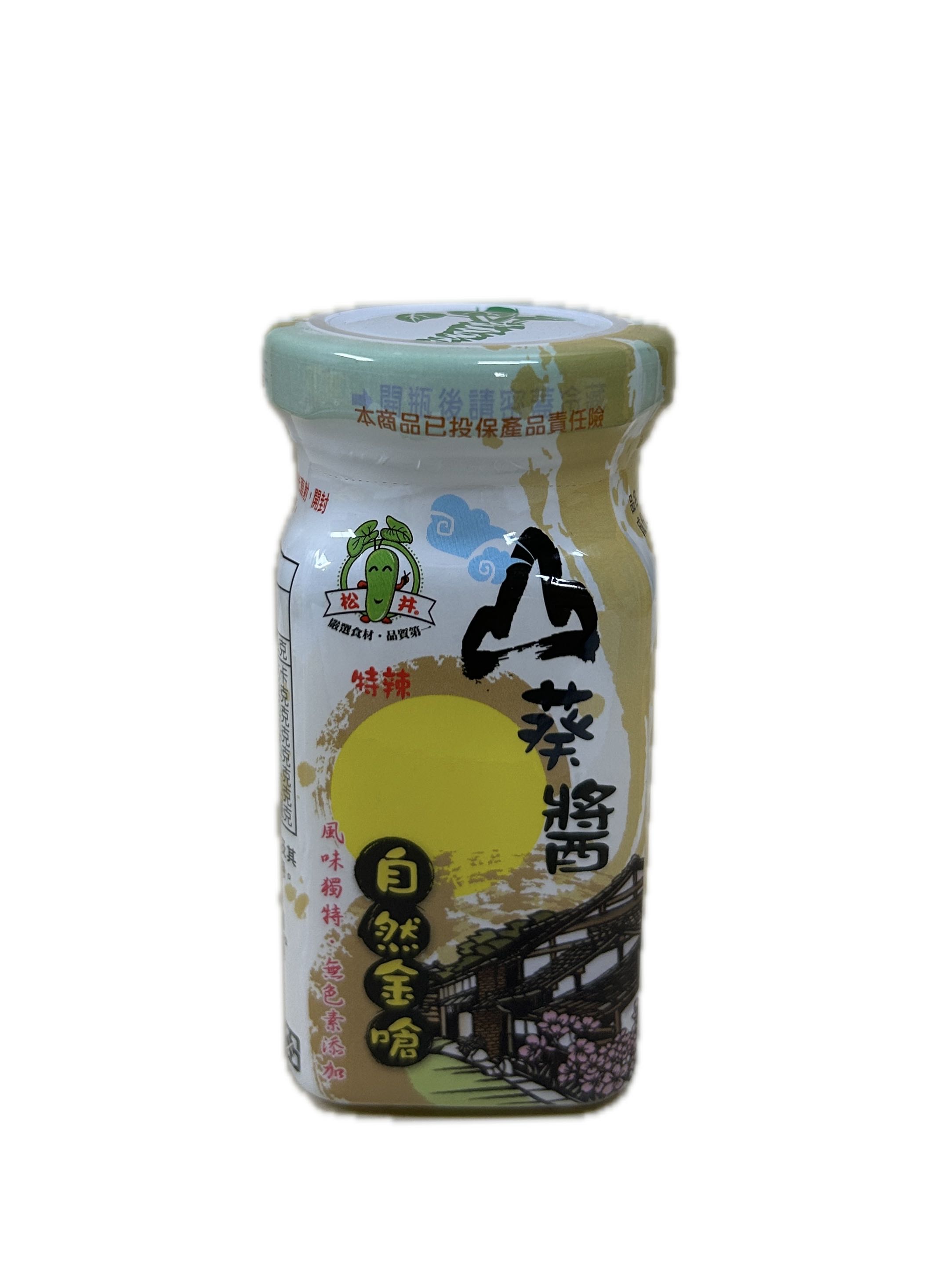 100G松井山葵醬玻璃瓶白色  |商品介紹|酒類&食品|松井