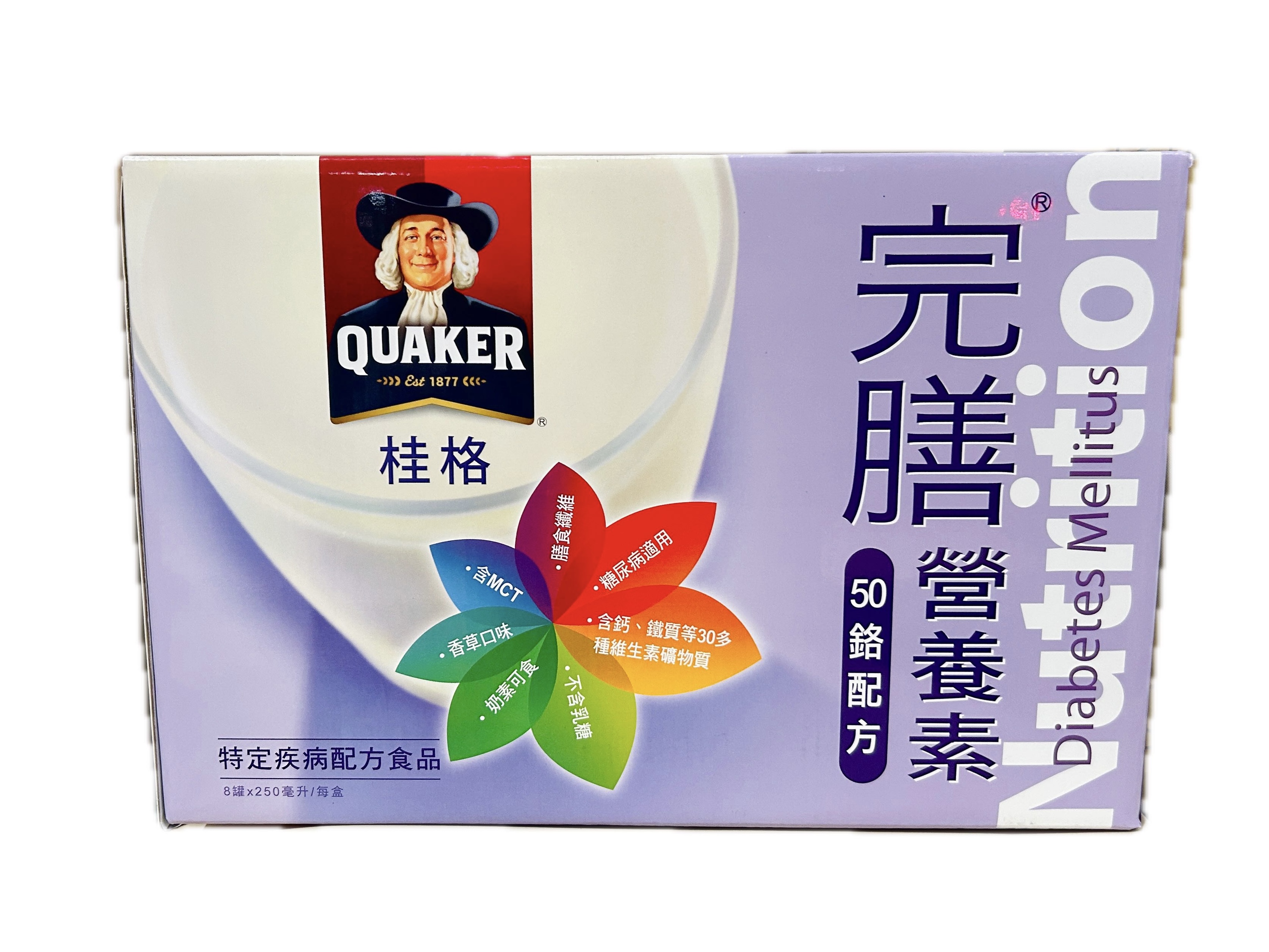 完膳禮盒─糖尿50鉻８入  |商品介紹|成人營養品|桂格營養品