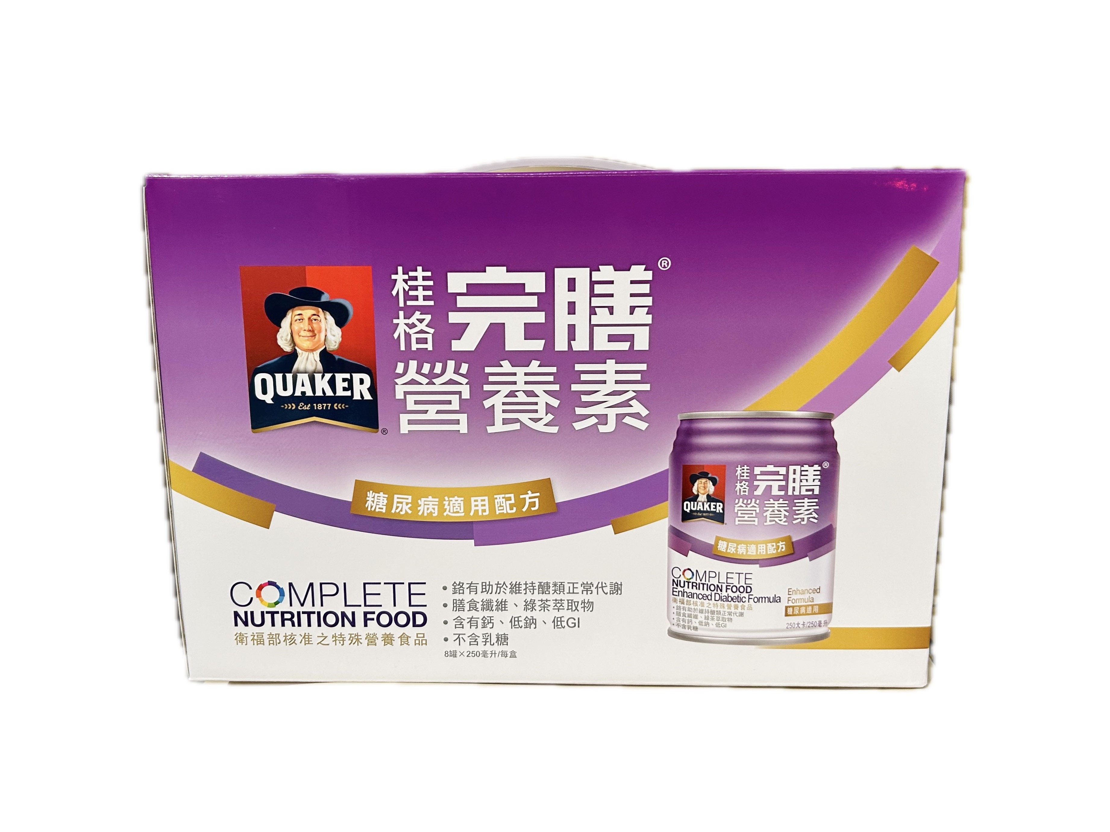 完膳禮盒─糖尿病適用８入  |商品介紹|成人營養品|桂格營養品