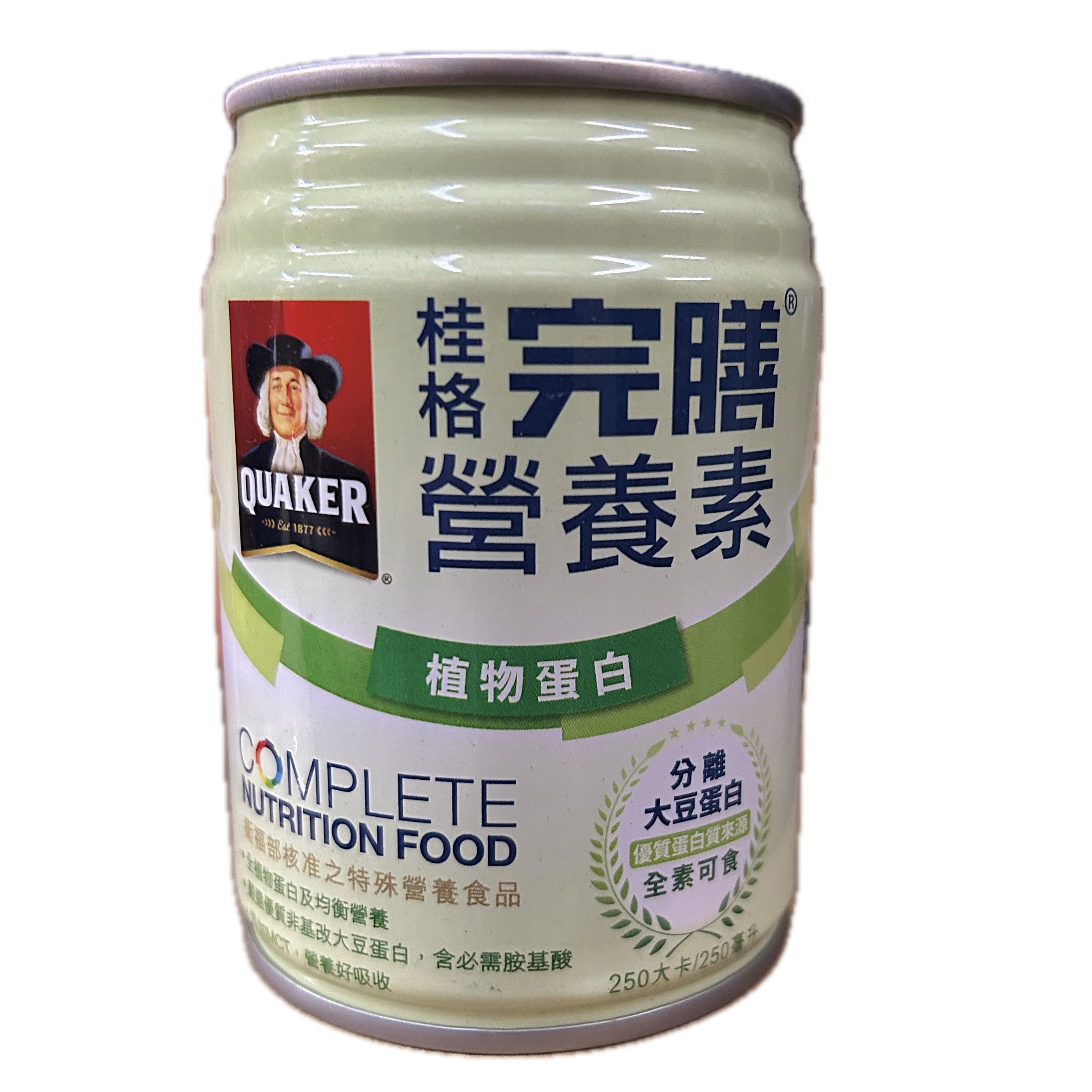 桂格完膳─植物蛋白250ML  |商品介紹|成人營養品|桂格營養品