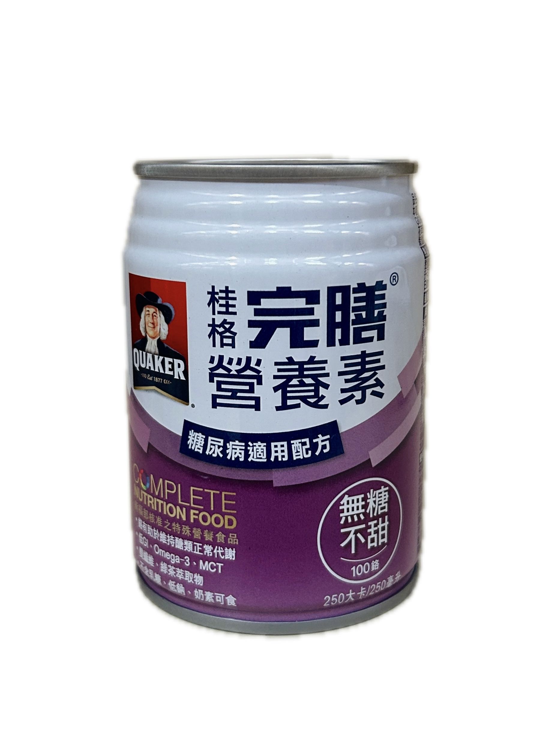 完膳糖尿適用100鉻250ML  |商品介紹|成人營養品|桂格營養品