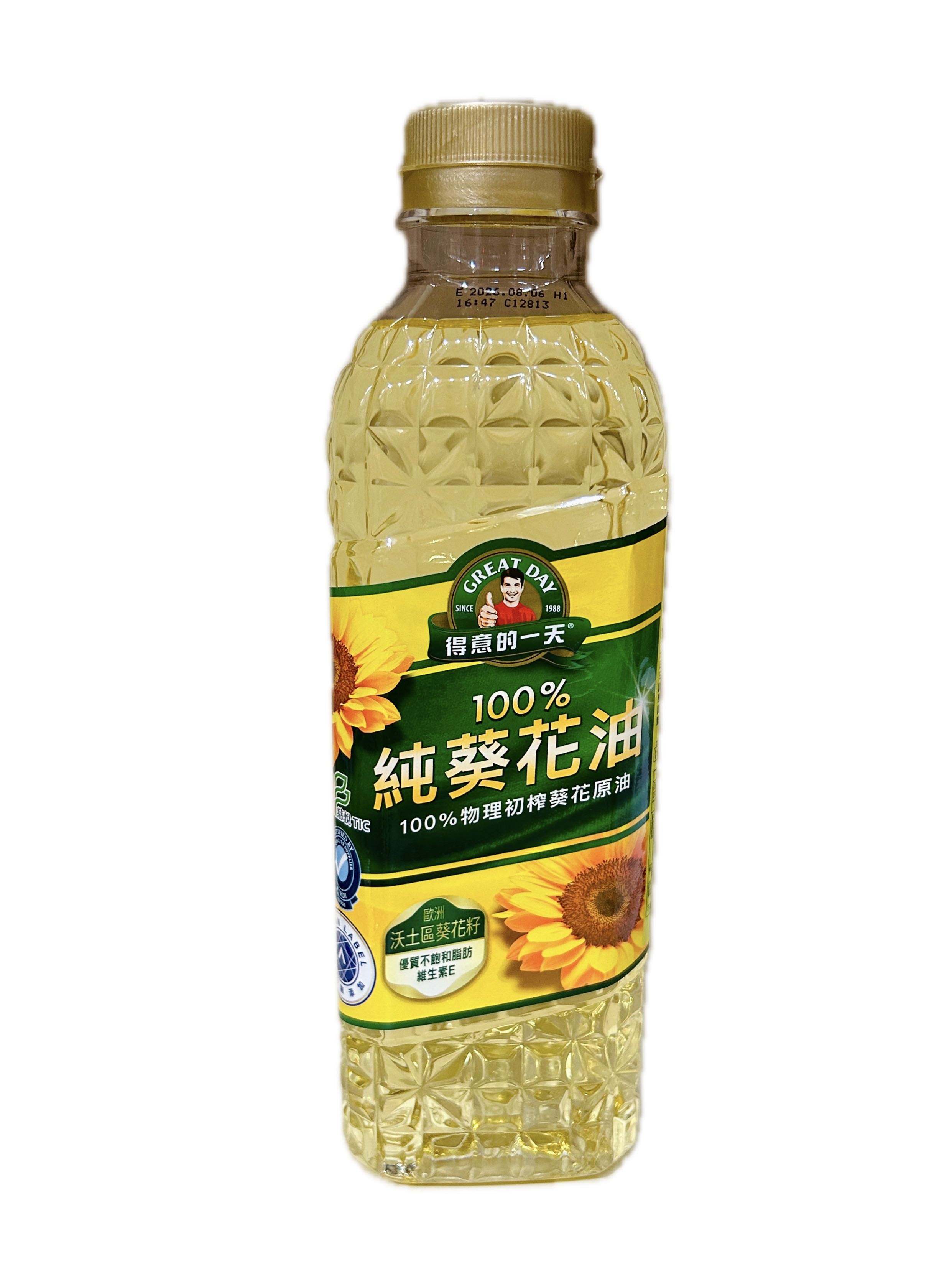 1L得意的一天三元素葵花油  |商品介紹|酒類&食品|桂格一般