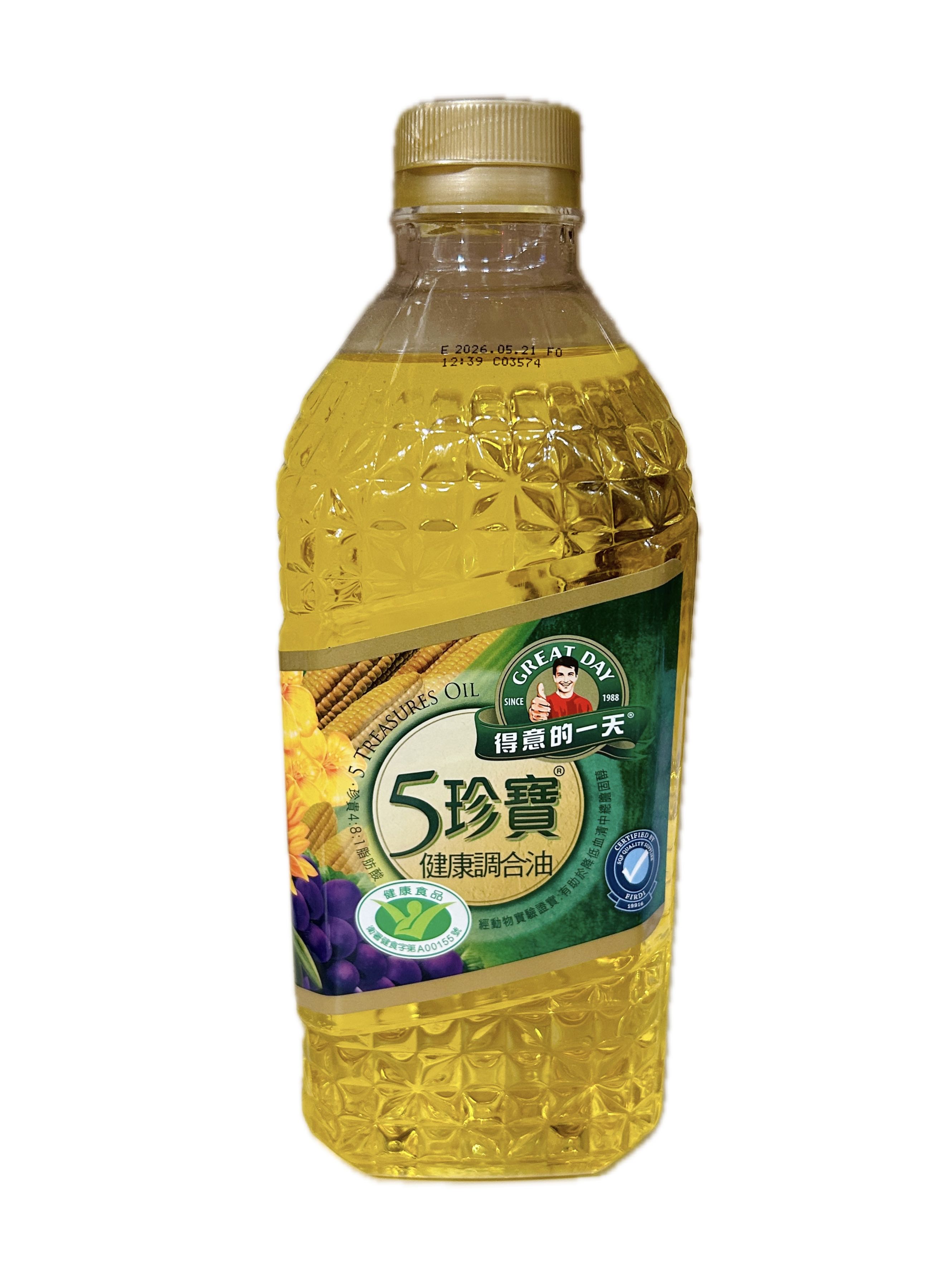 1.58L桂格５珍寶調和油  |商品介紹|酒類&食品|桂格一般