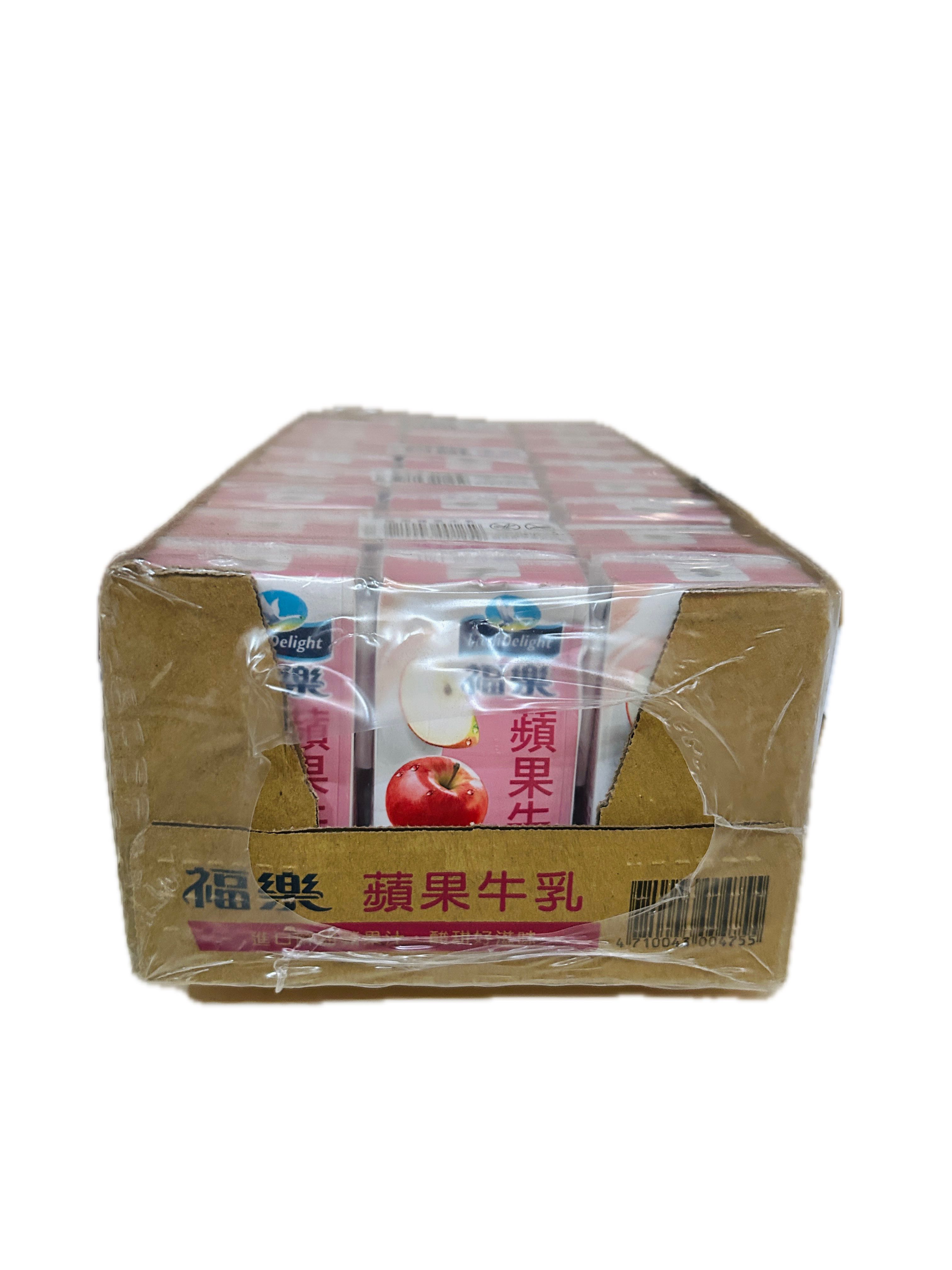 200ML福樂蘋果牛乳
