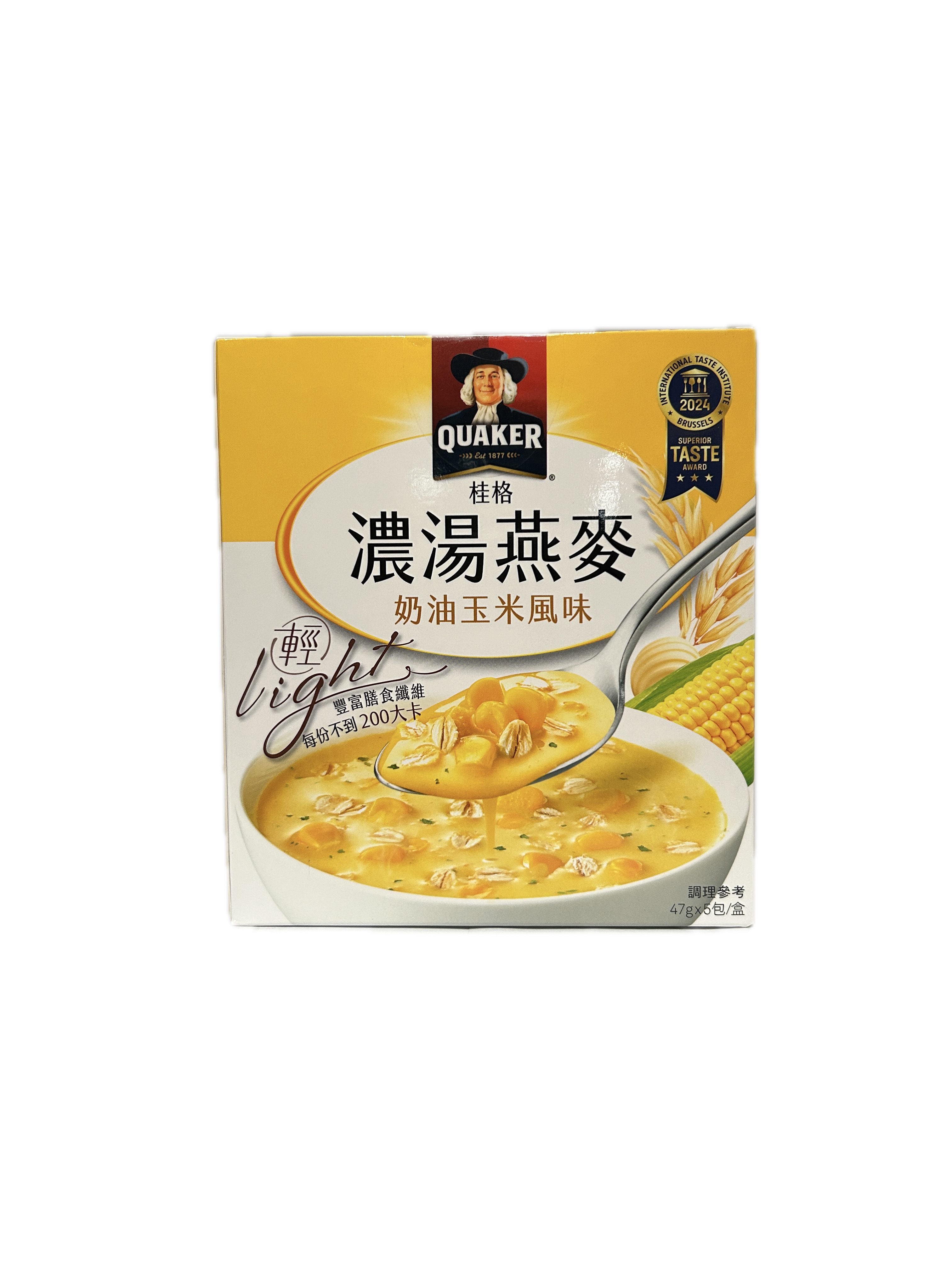 47G桂格濃湯燕麥奶油玉米  |商品介紹|酒類&食品|桂格一般