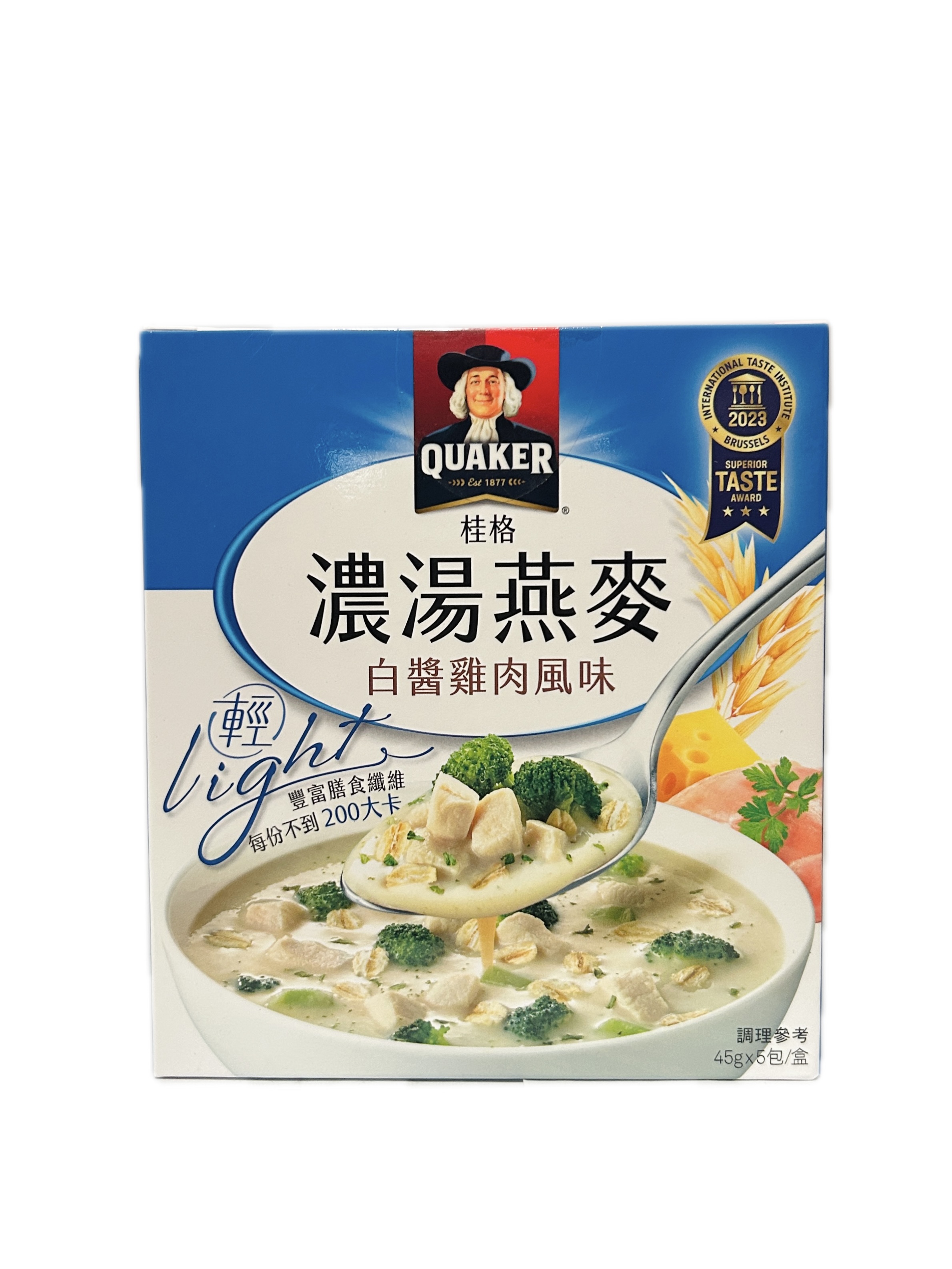 45G桂格濃湯燕麥白醬雞肉  |商品介紹|酒類&食品|桂格一般