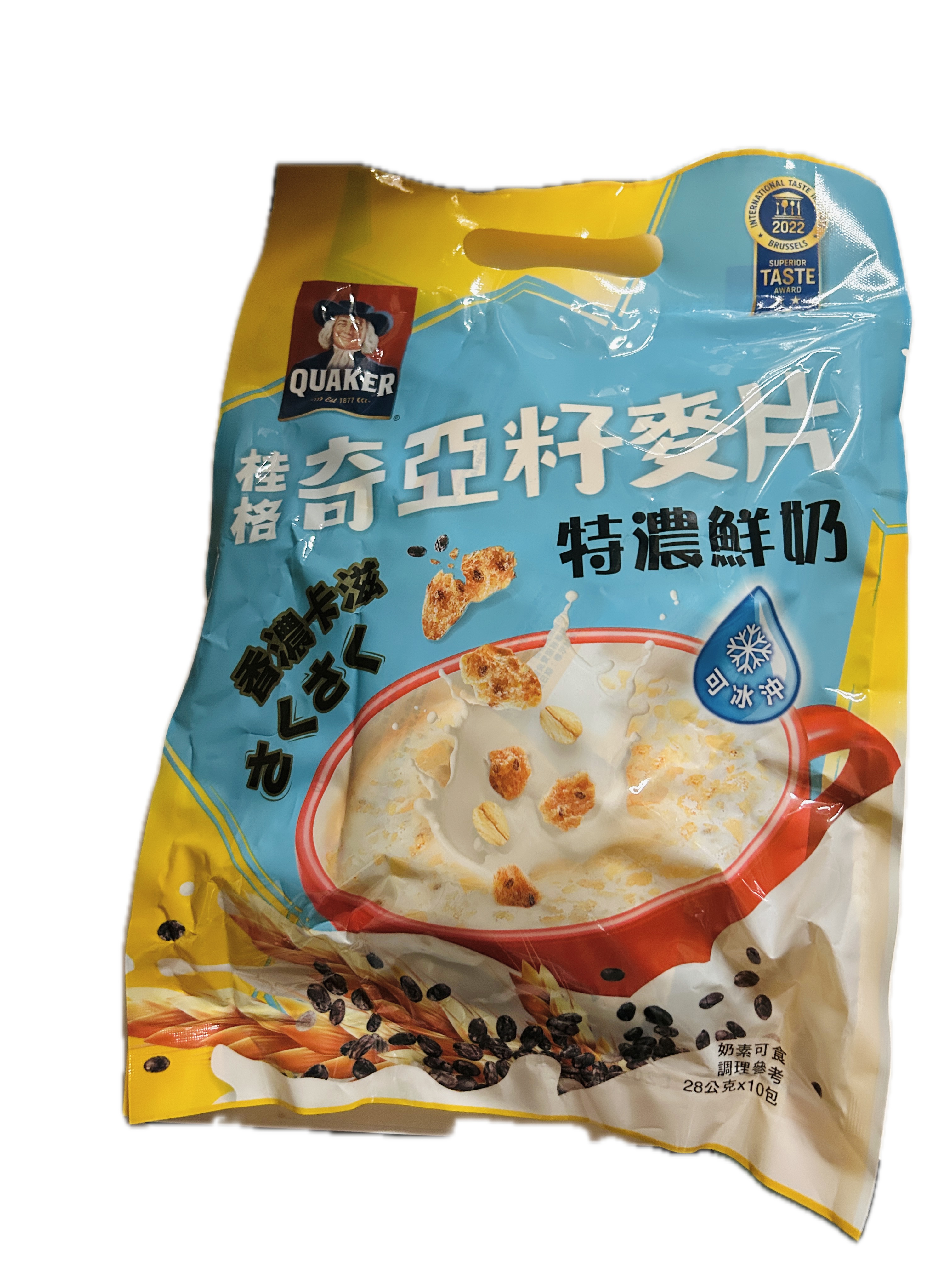 桂格奇亞籽麥片特濃鮮奶  |商品介紹|酒類&食品|桂格一般