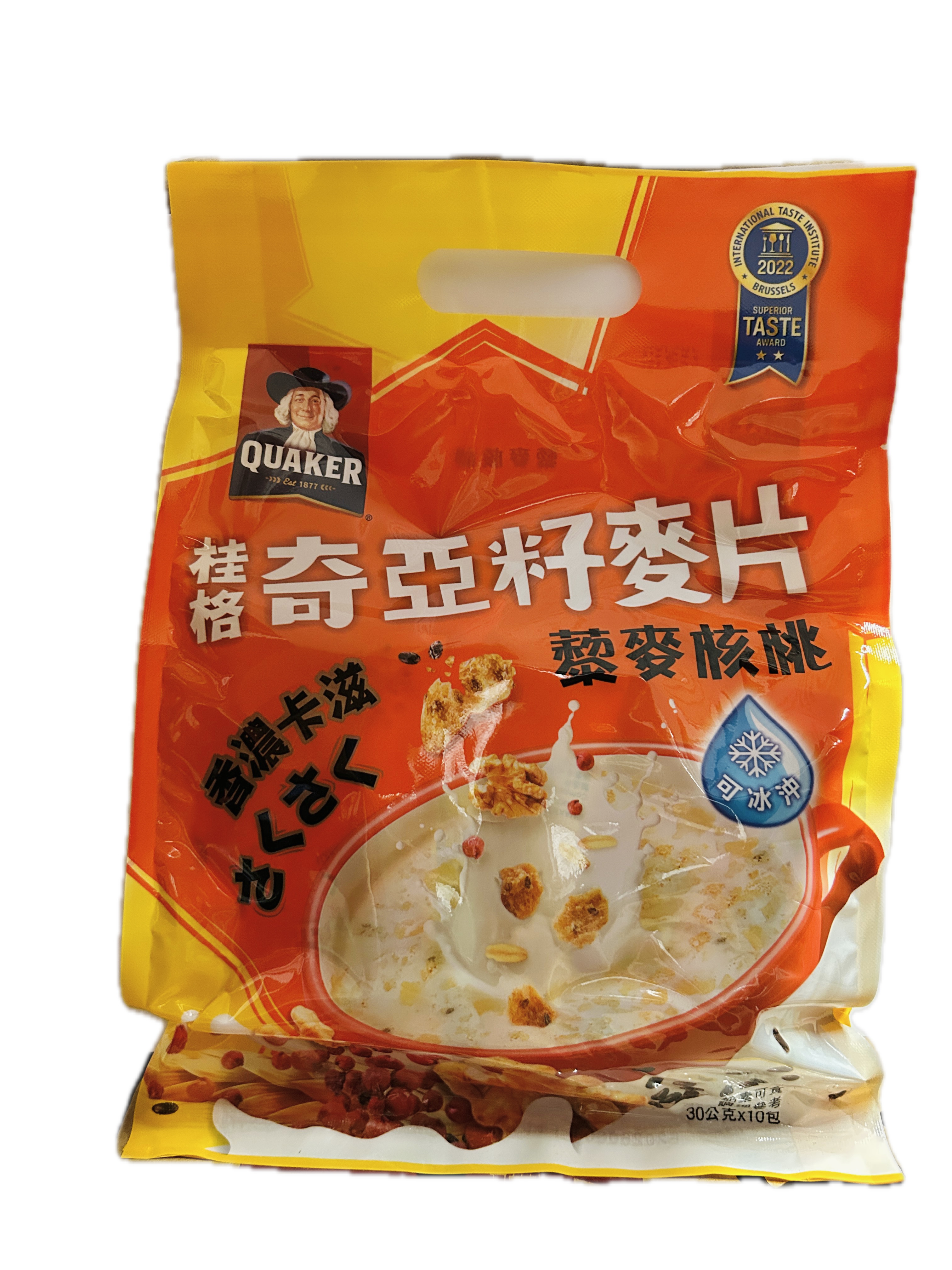 桂格奇亞籽麥片藜麥核桃  |商品介紹|酒類&食品|桂格一般