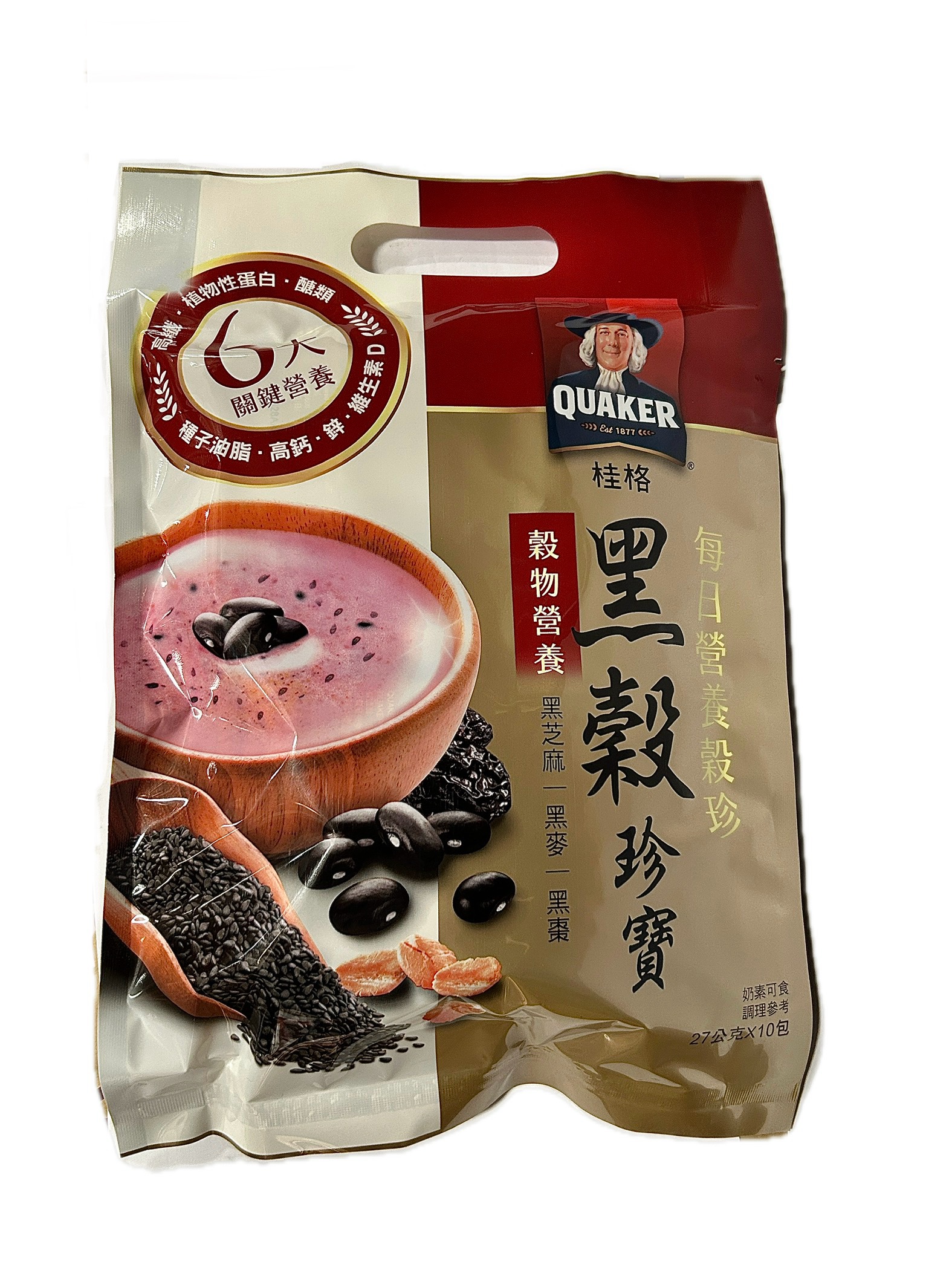 桂格每日營養穀珍黑穀珍寶  |商品介紹|酒類&食品|桂格一般