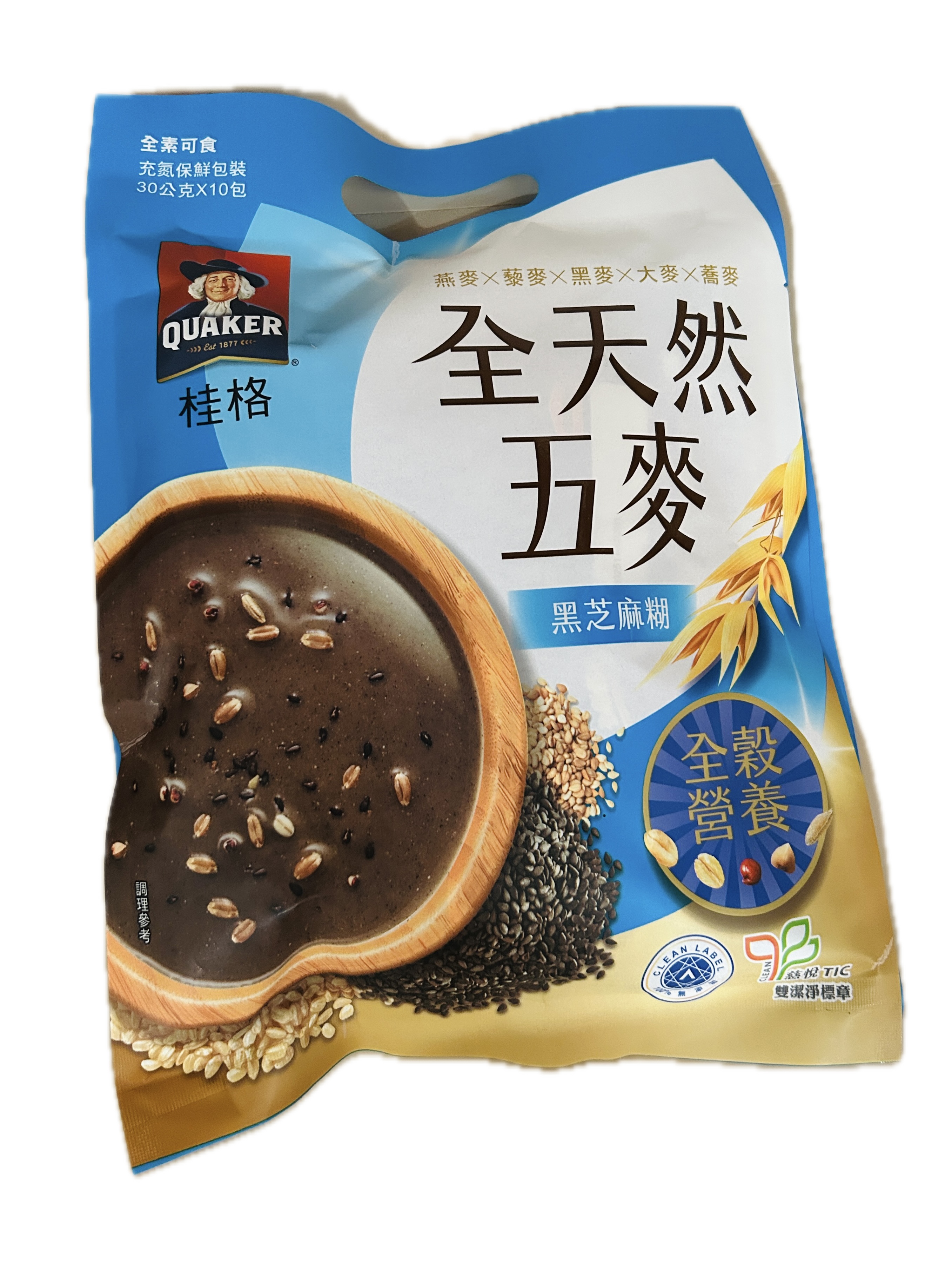 桂格芝麻五麥穀珍袋裝  |商品介紹|酒類&食品|桂格一般