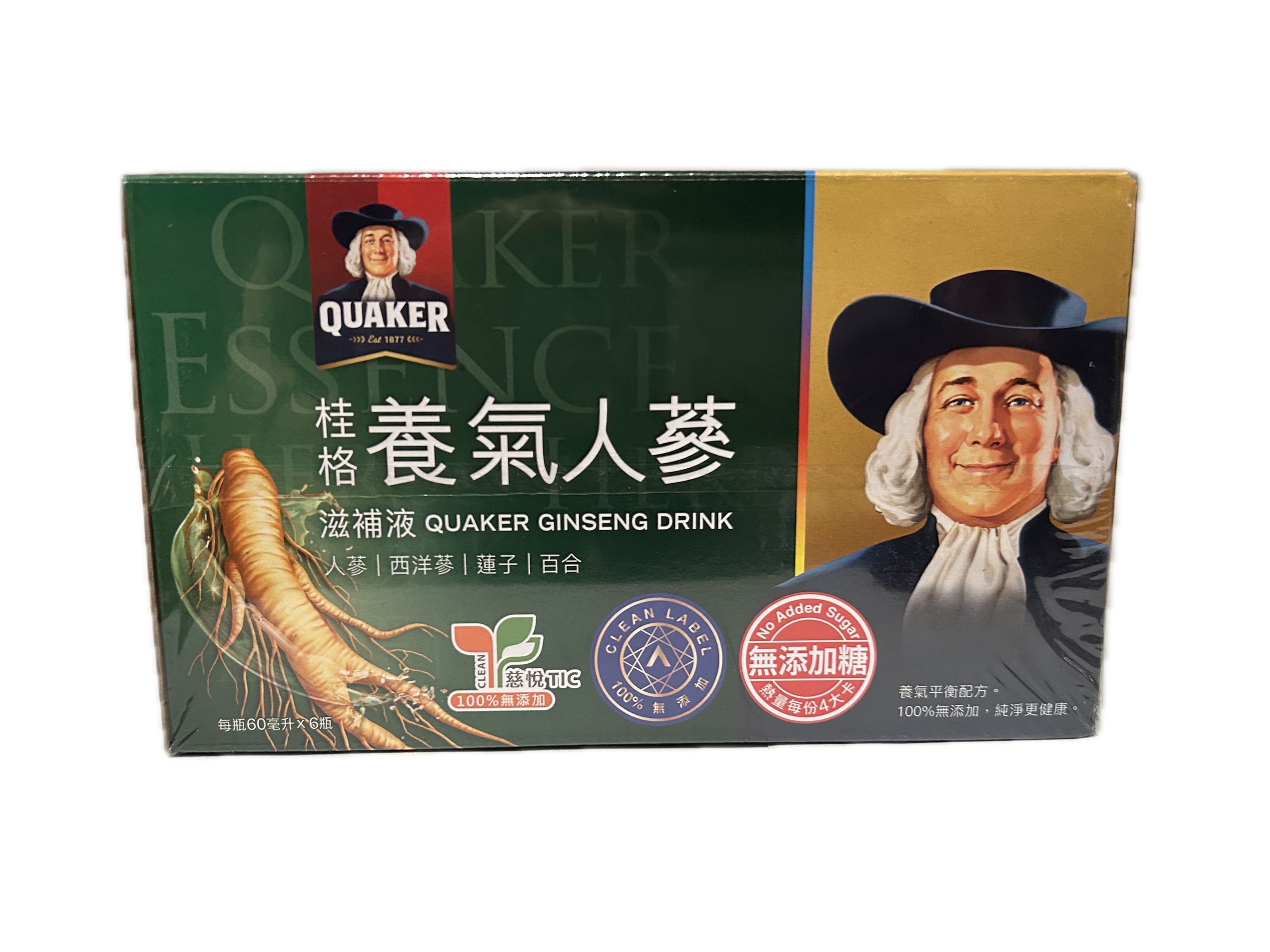 桂格養氣人蔘滋補液－無糖  |商品介紹|酒類&食品|桂格一般