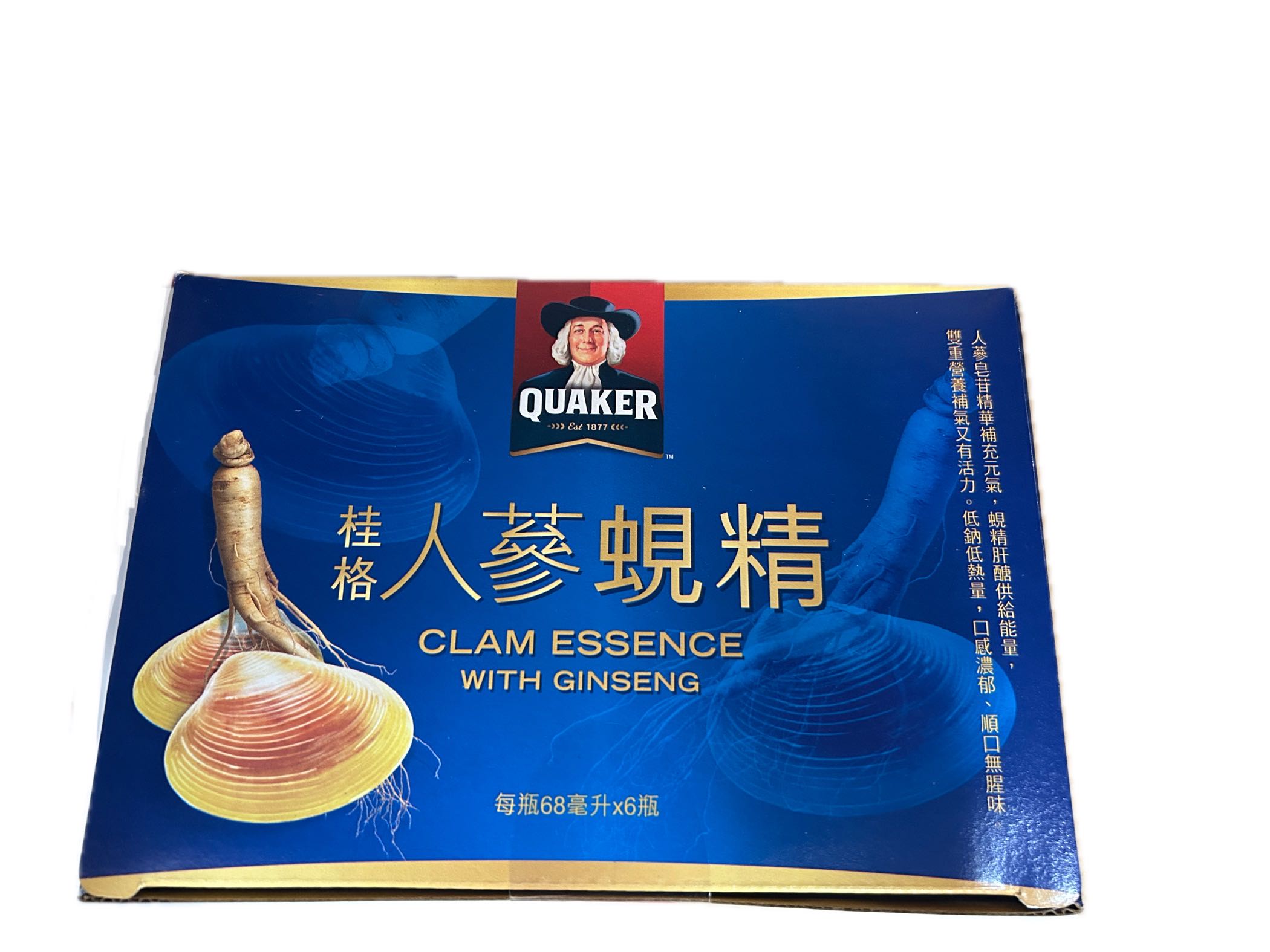 桂格人蔘蜆精盒裝  |商品介紹|酒類&食品|桂格一般