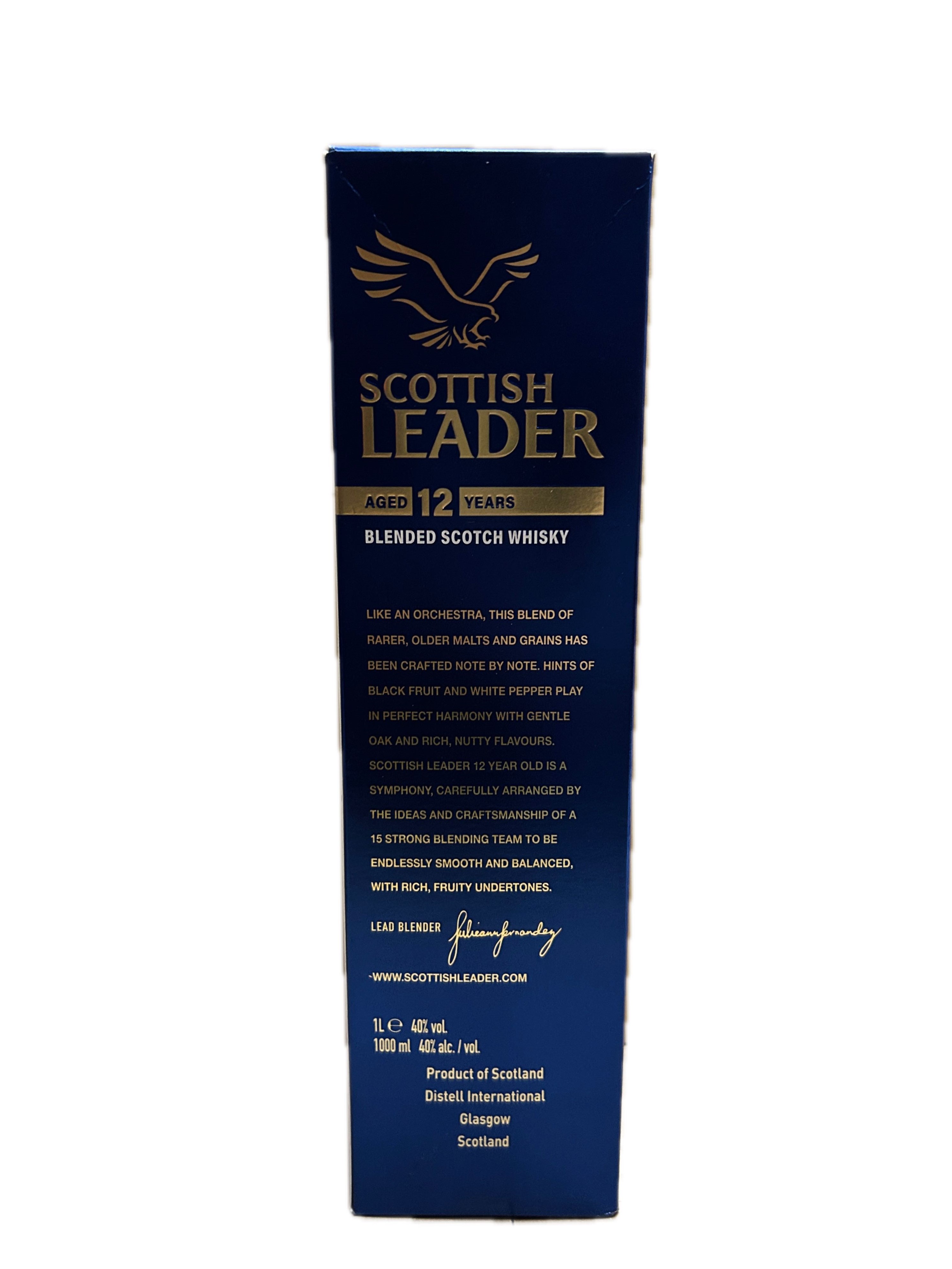 1L仕高12年威士忌藍色