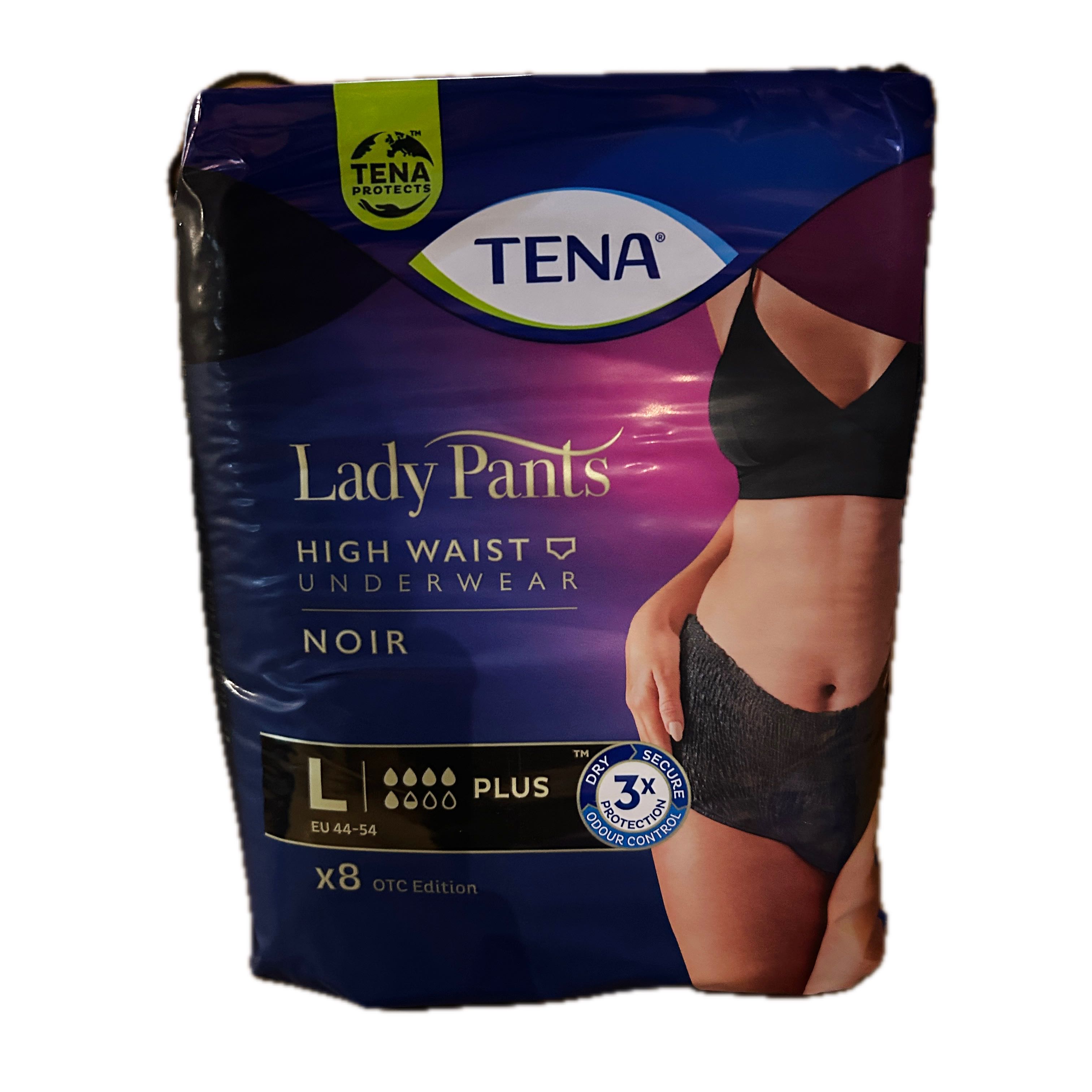 添寧玩色褲黑L-XL8P