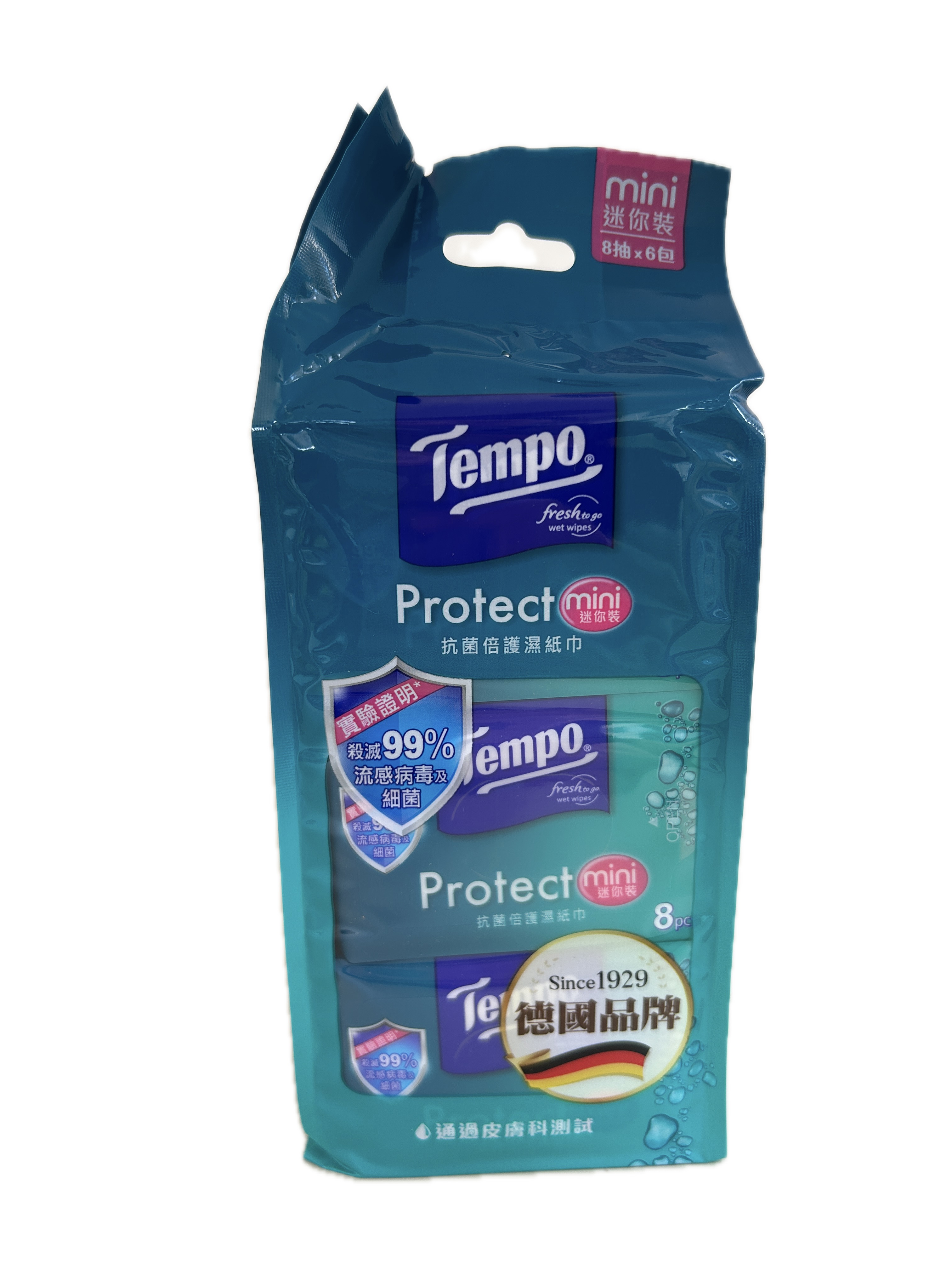 TEMPO抗菌倍護濕巾迷你裝