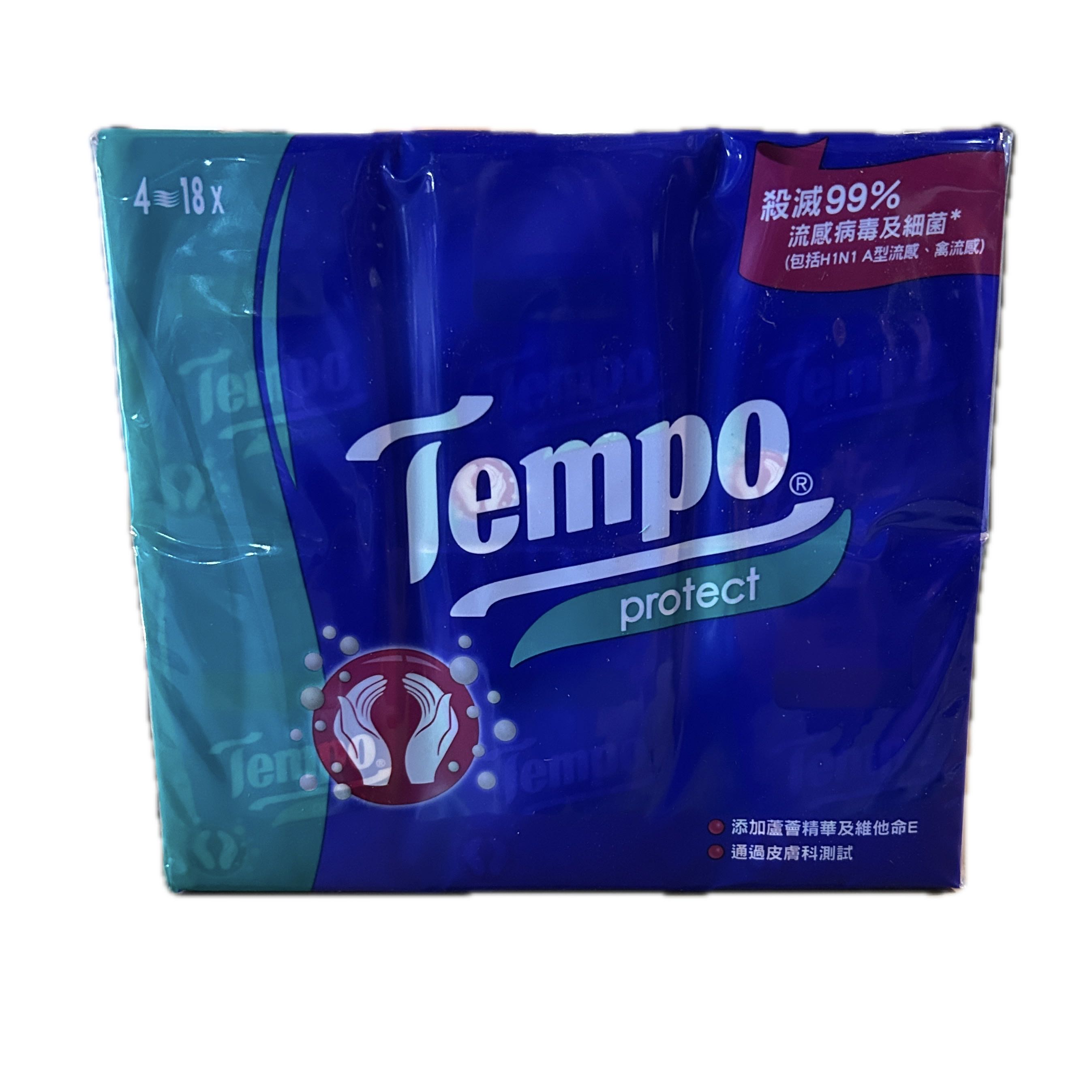 TEMPO紙手帕抗菌倍護